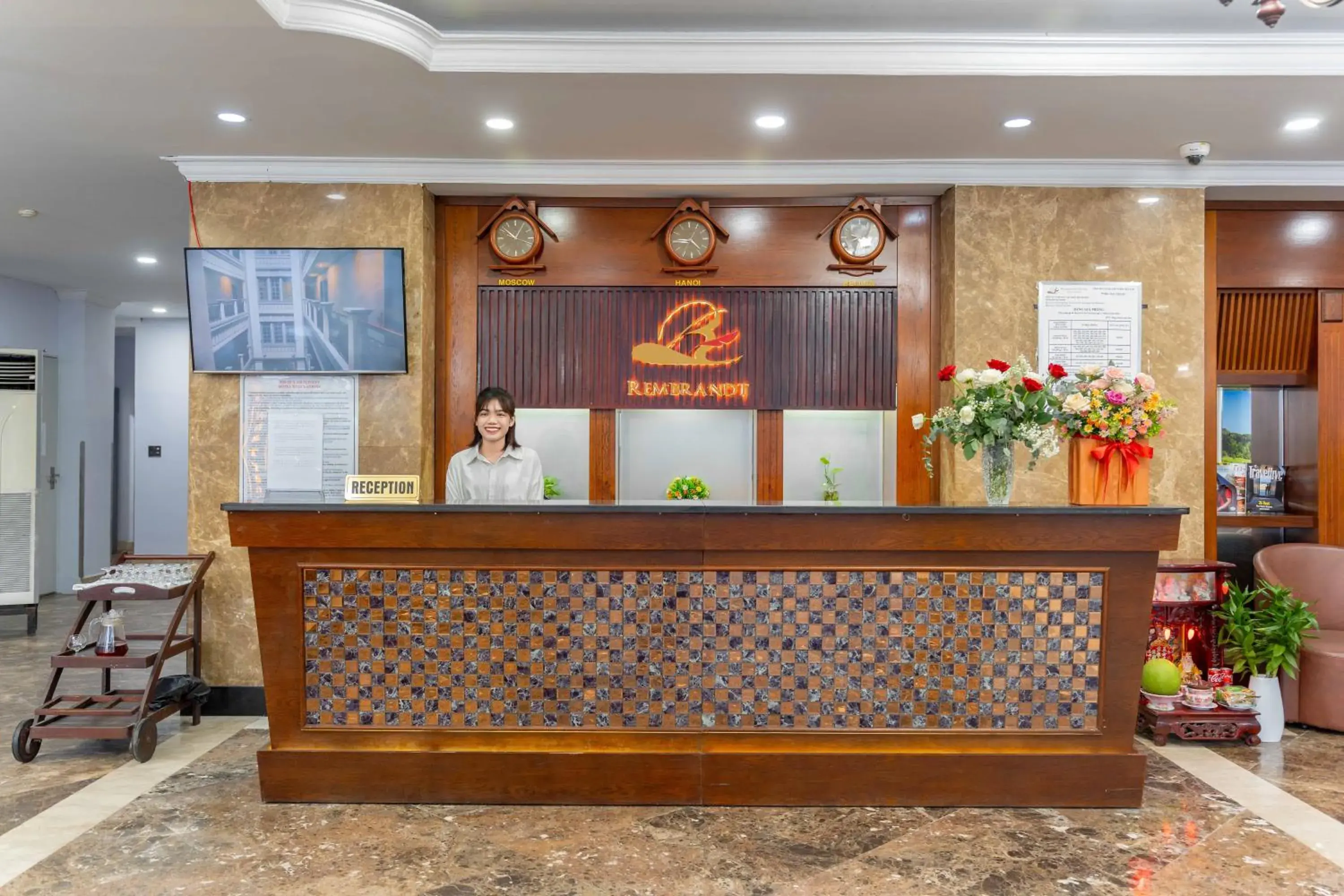 Lobby or reception in Rembrandt Hotel Nha Trang Lobby or reception in Rembrandt Hotel Nha Trang