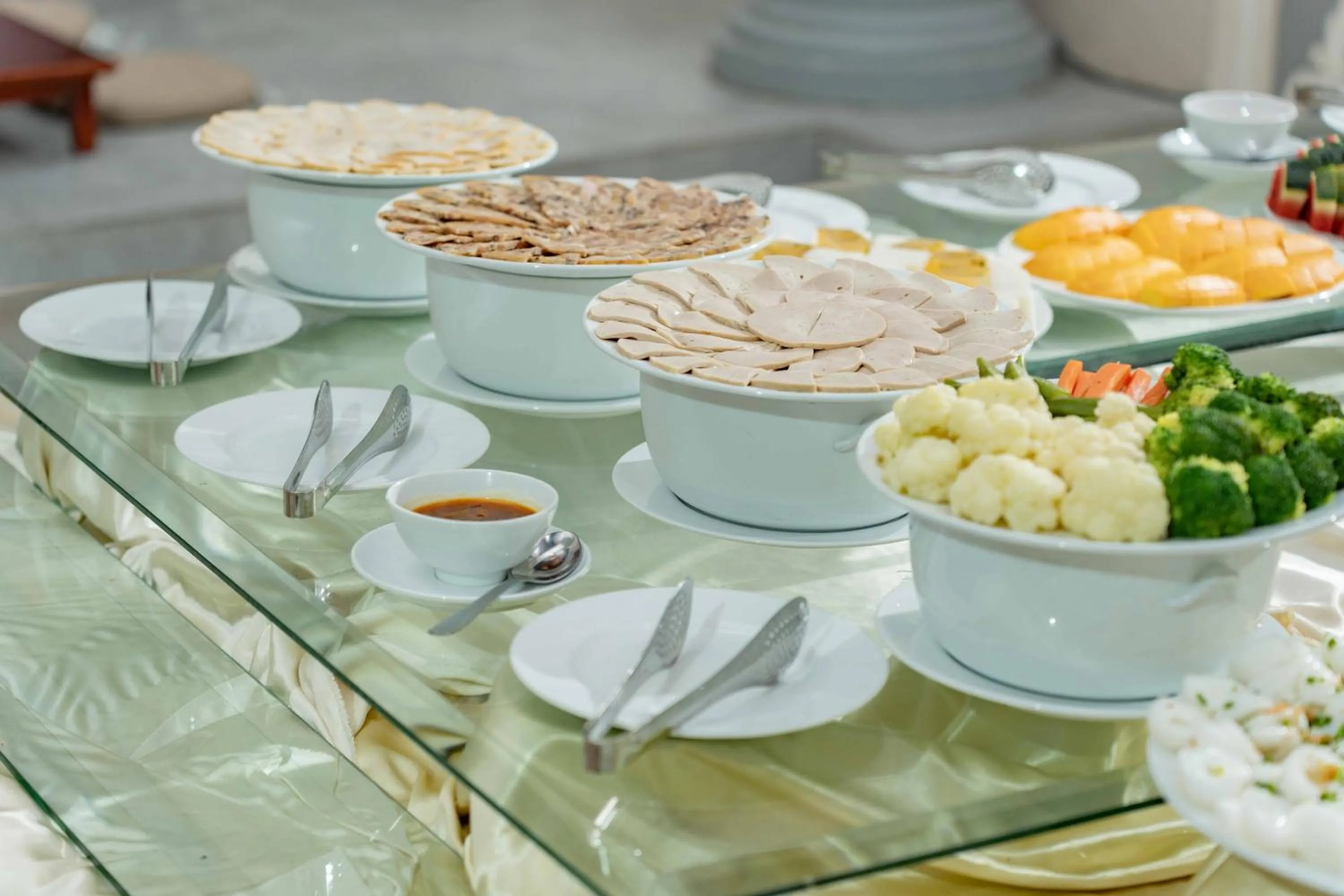 Buffet breakfast in Rembrandt Hotel Nha Trang