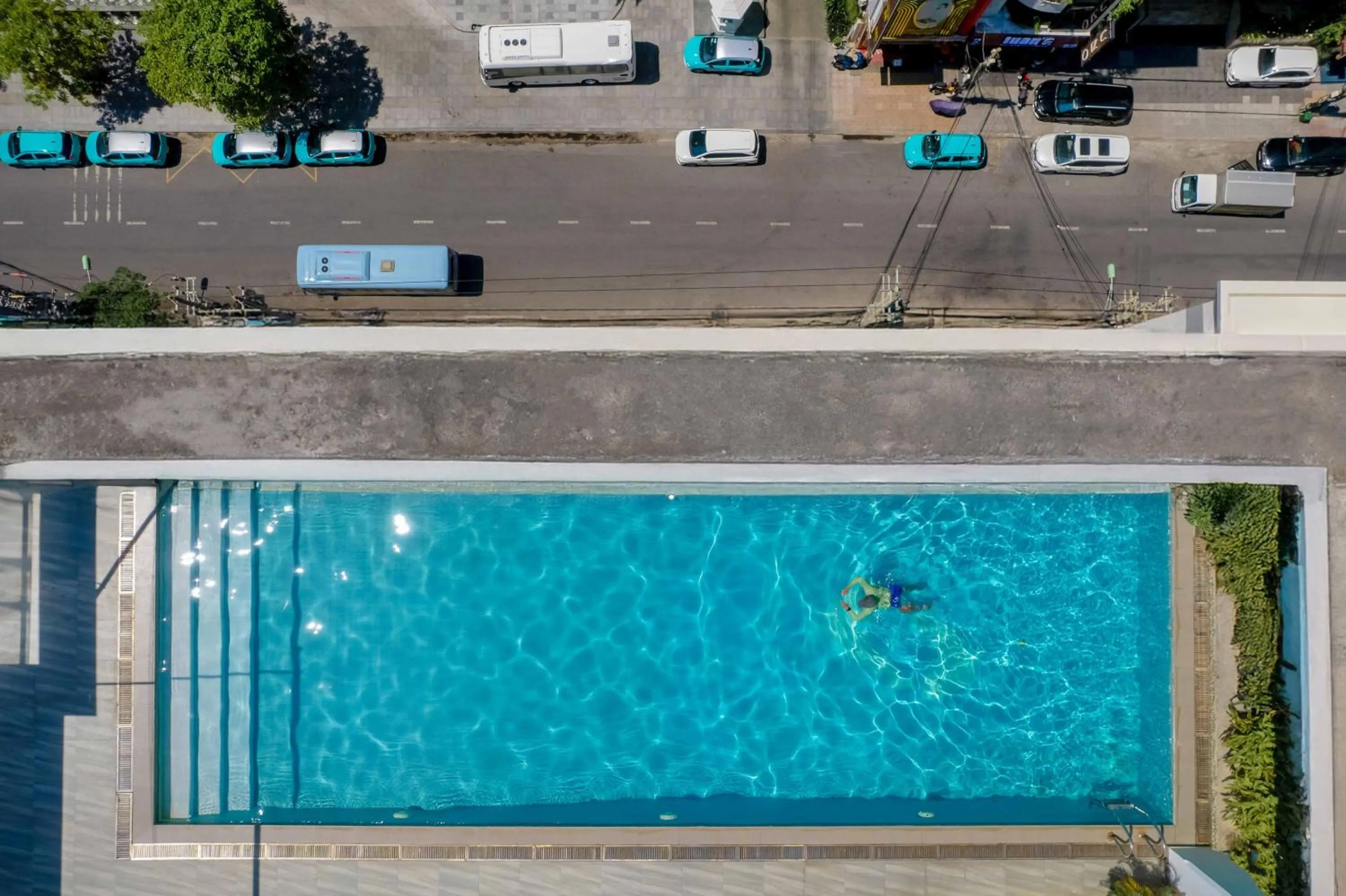 Pool view in Rembrandt Hotel Nha Trang