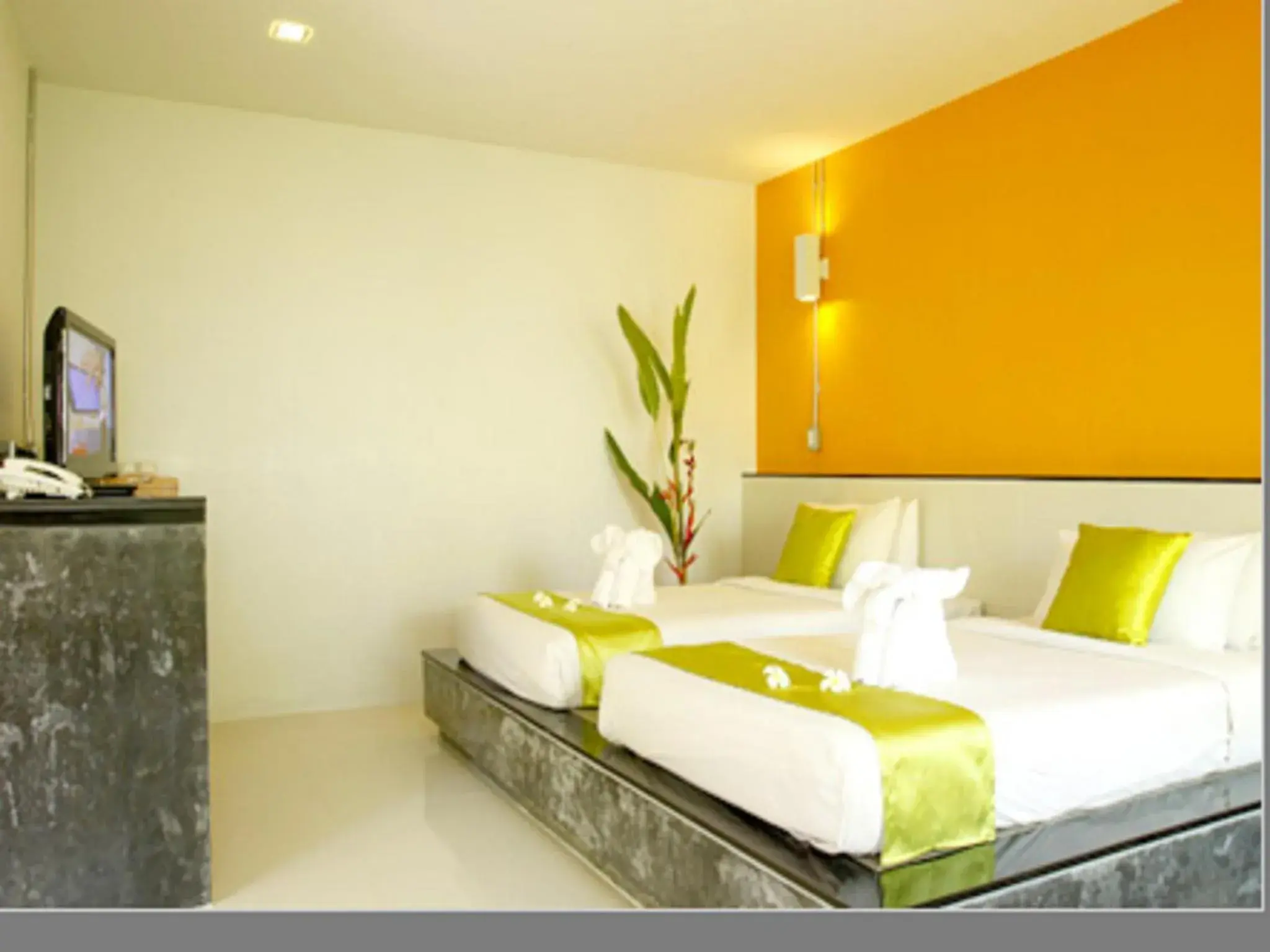 Bed in Aonang Paradise Resort Krabi Bed in Aonang Paradise Resort Krabi