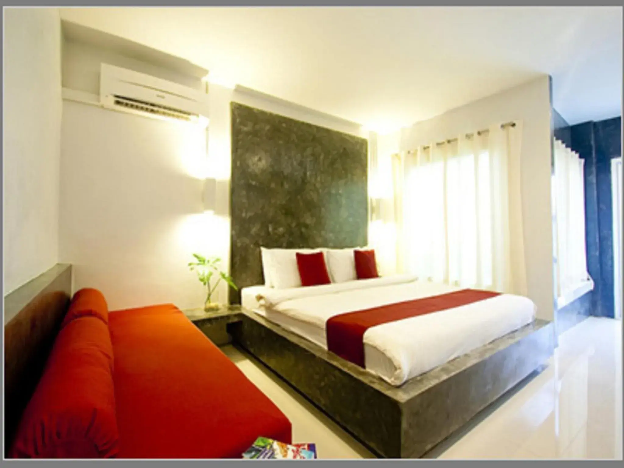 Bed in Aonang Paradise Resort Krabi Bed in Aonang Paradise Resort Krabi