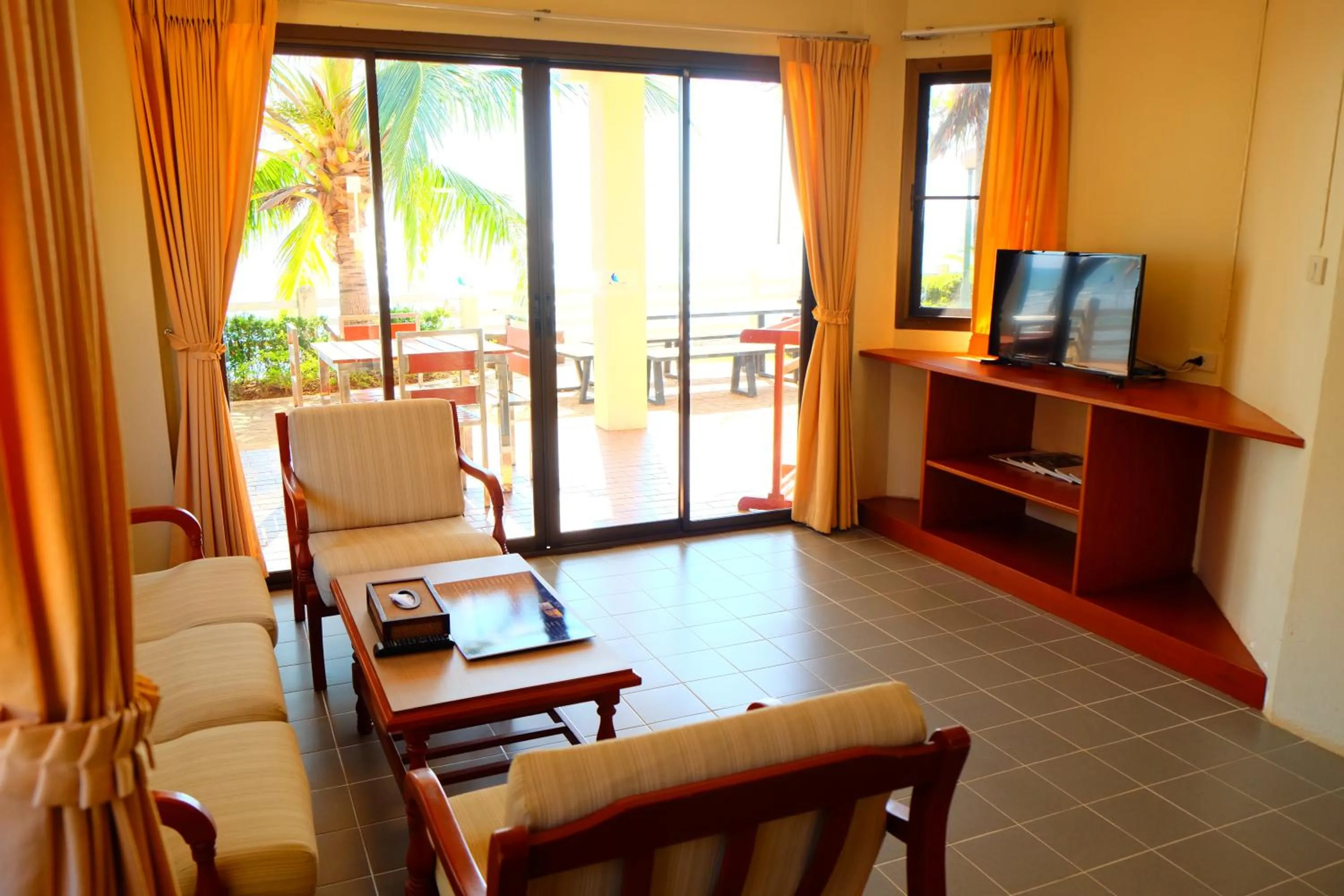 Decorative detail in New Travel Beach Hotel & Resort