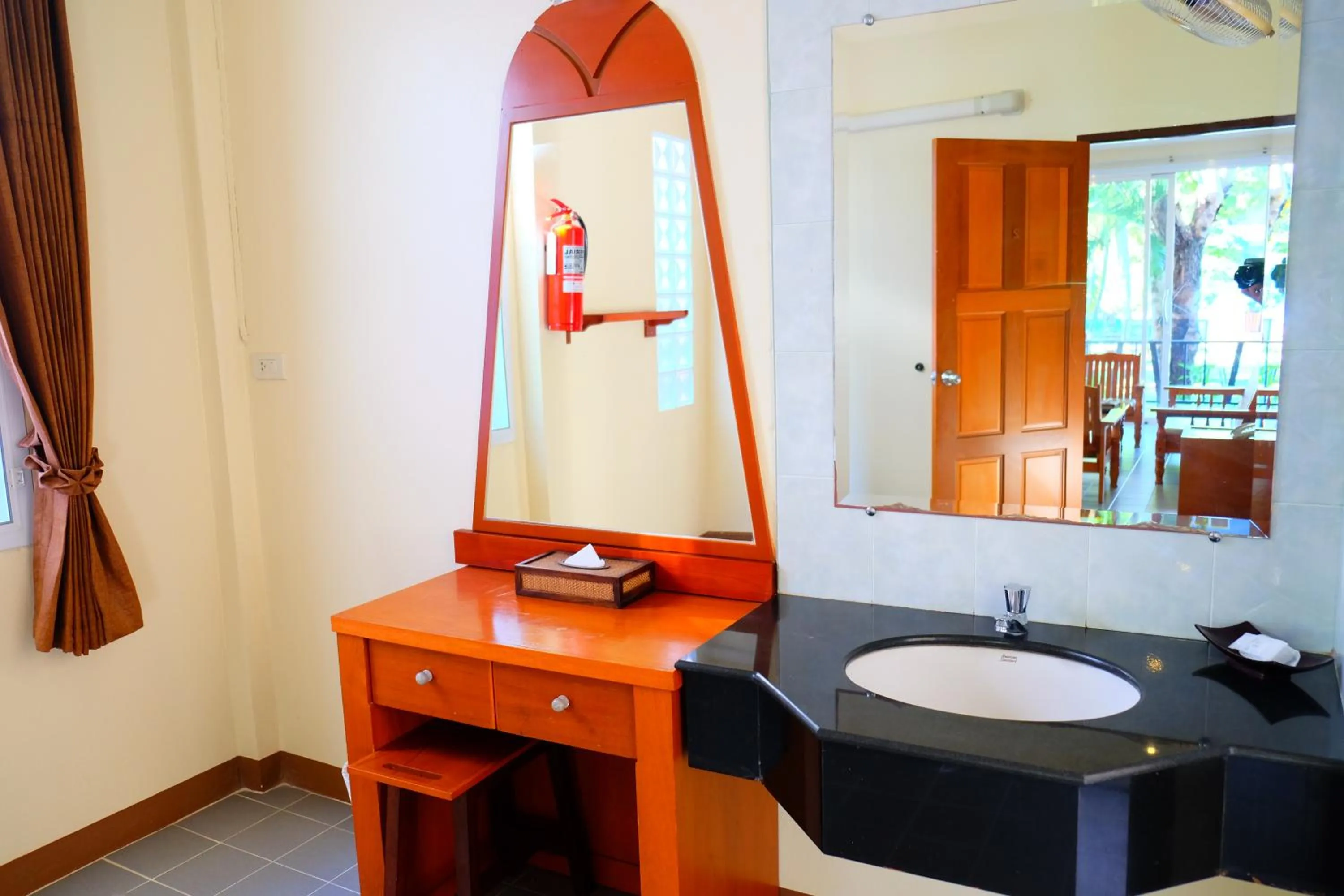 Decorative detail in New Travel Beach Hotel & Resort