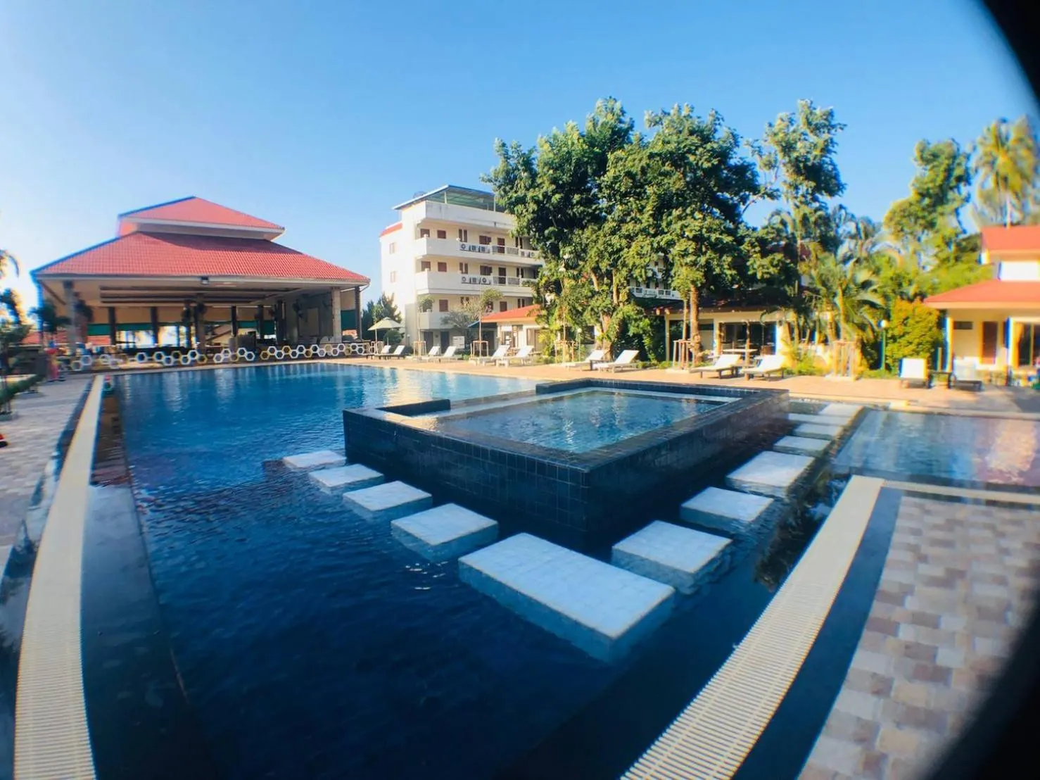Swimming pool in New Travel Beach Hotel & Resort