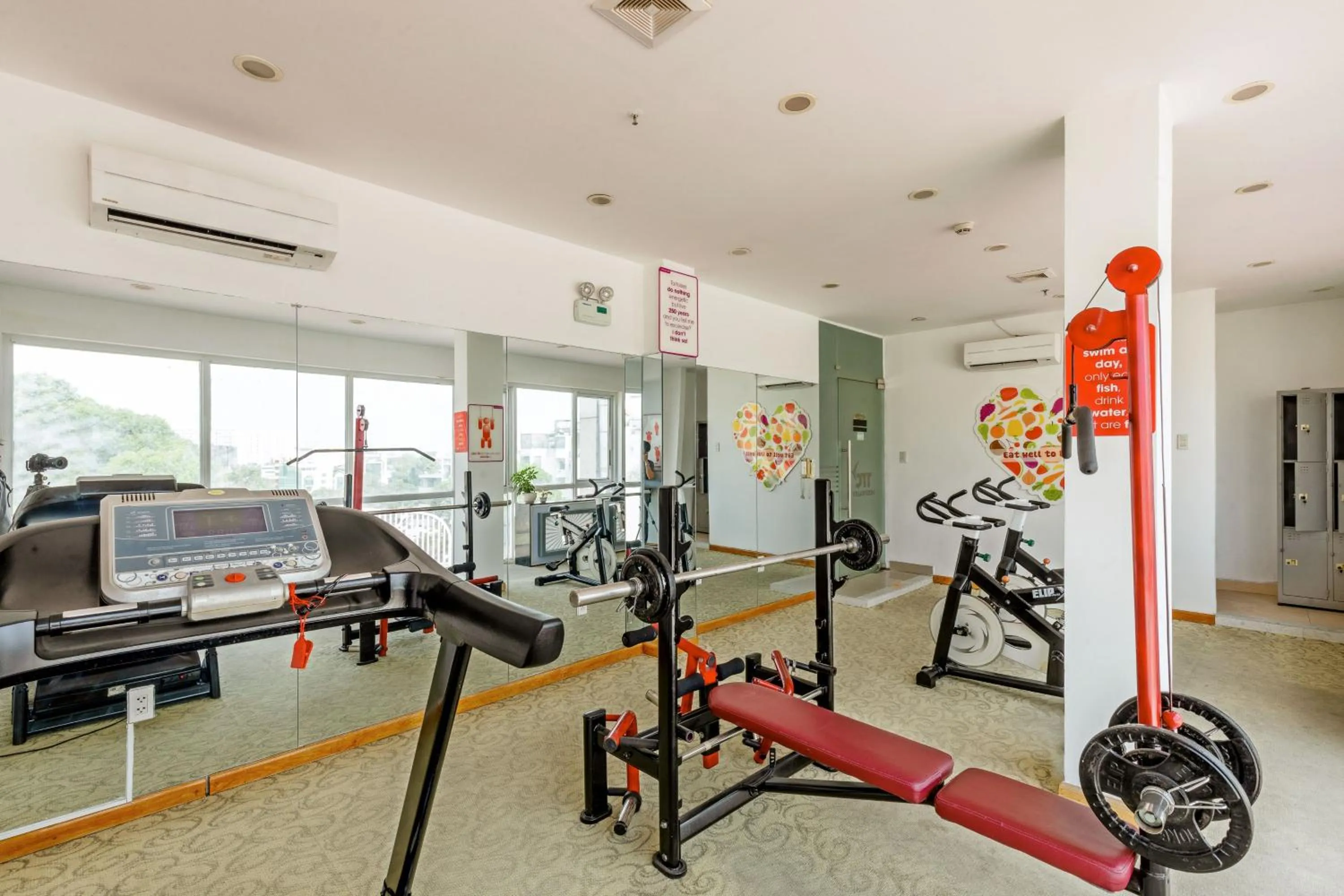 Fitness centre/facilities in TTC Hotel Deluxe Airport