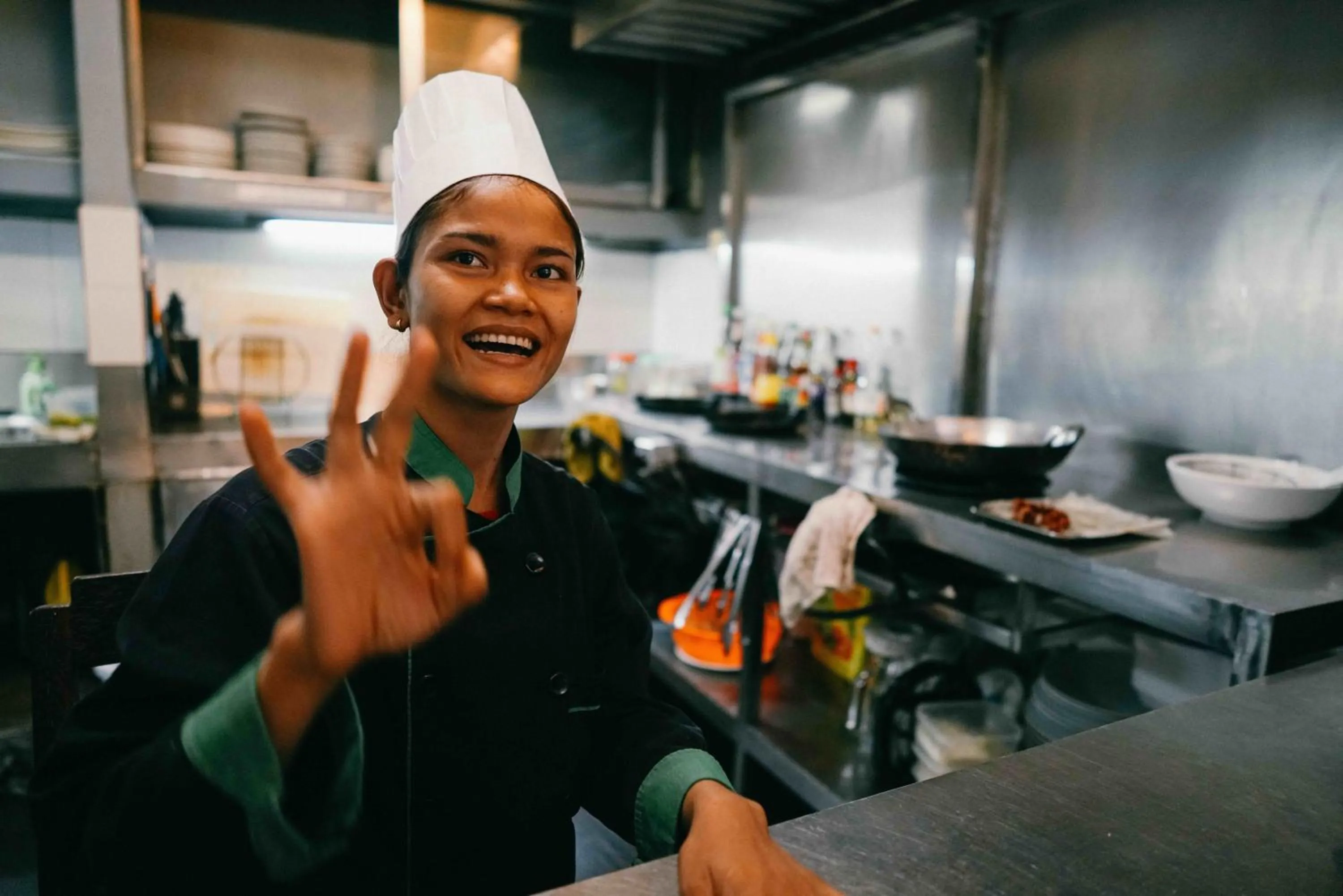 Kitchen or kitchenette in Rambutan Resort – Siem Reap