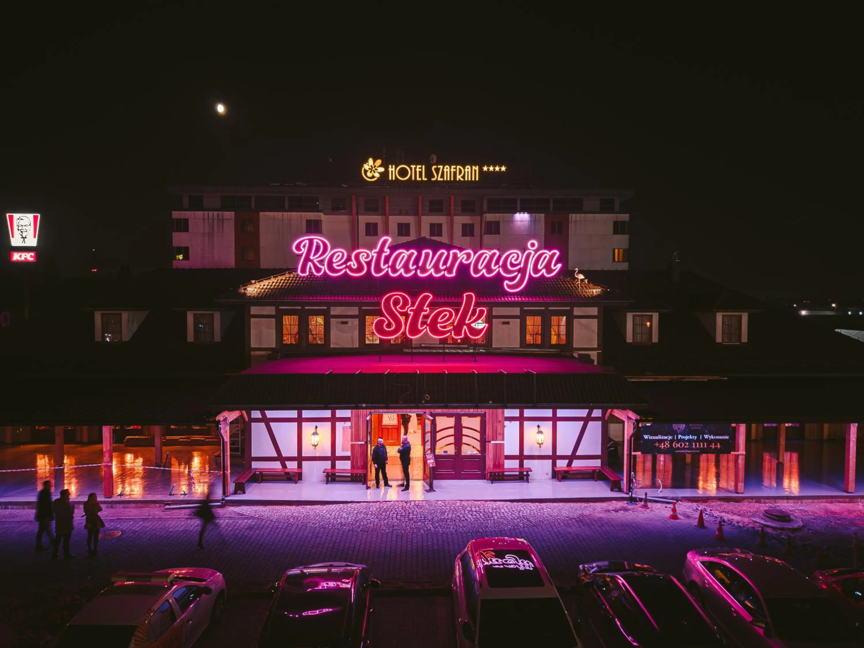 Property building in Hotel Szafran