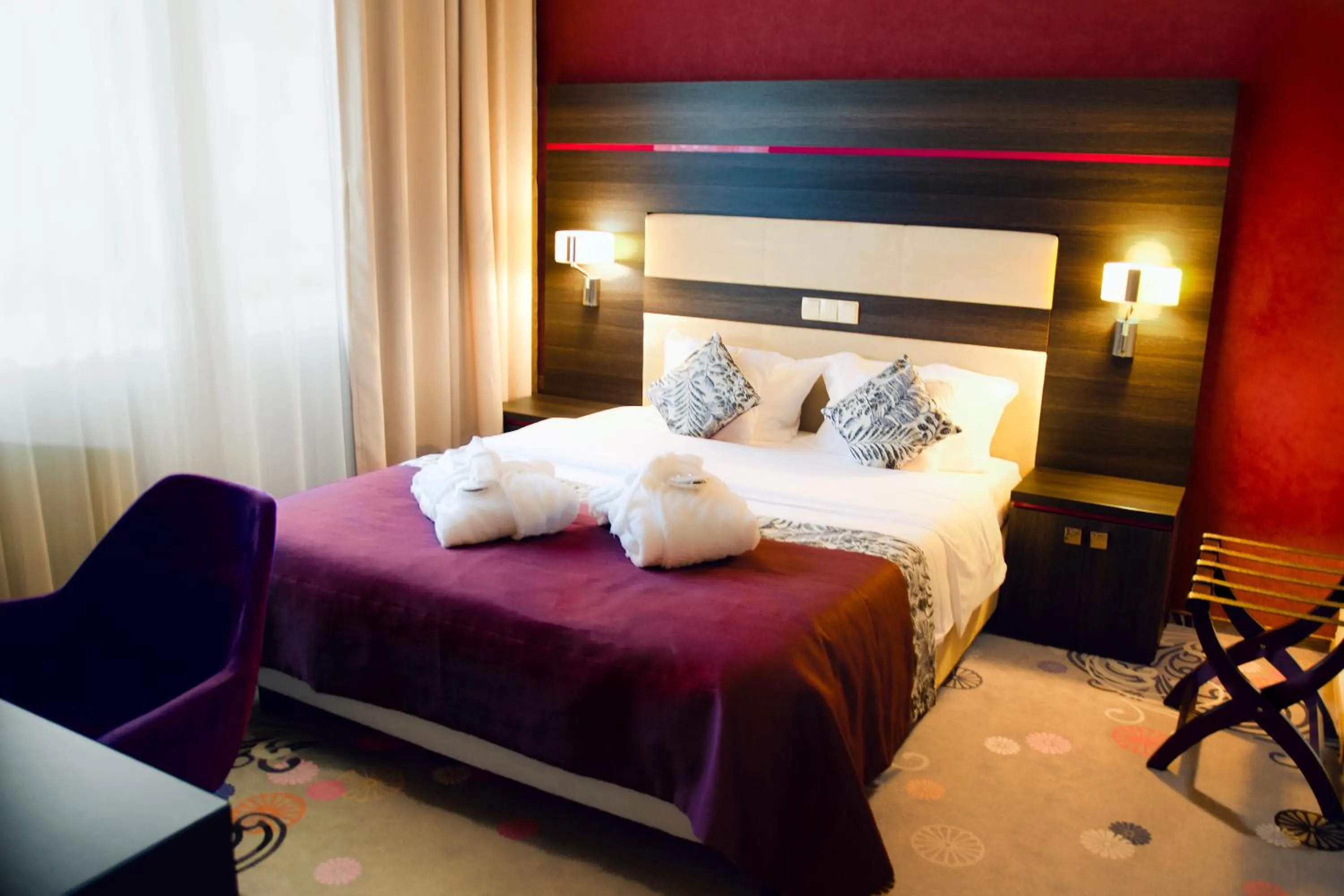 Bedroom, Bed in Hotel Szafran