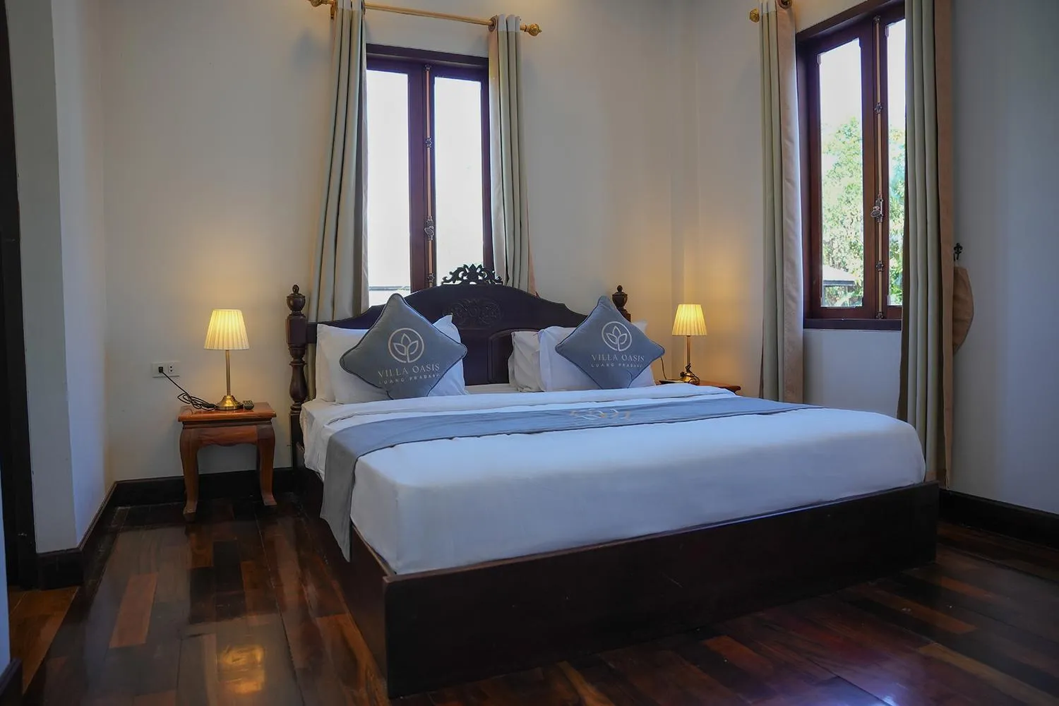 Photo of the whole room, Bed in Villa Oasis