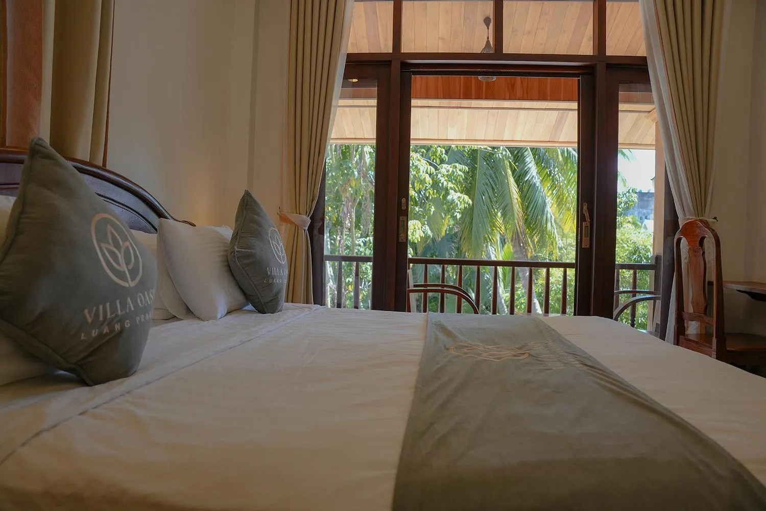 Bed in Villa Oasis