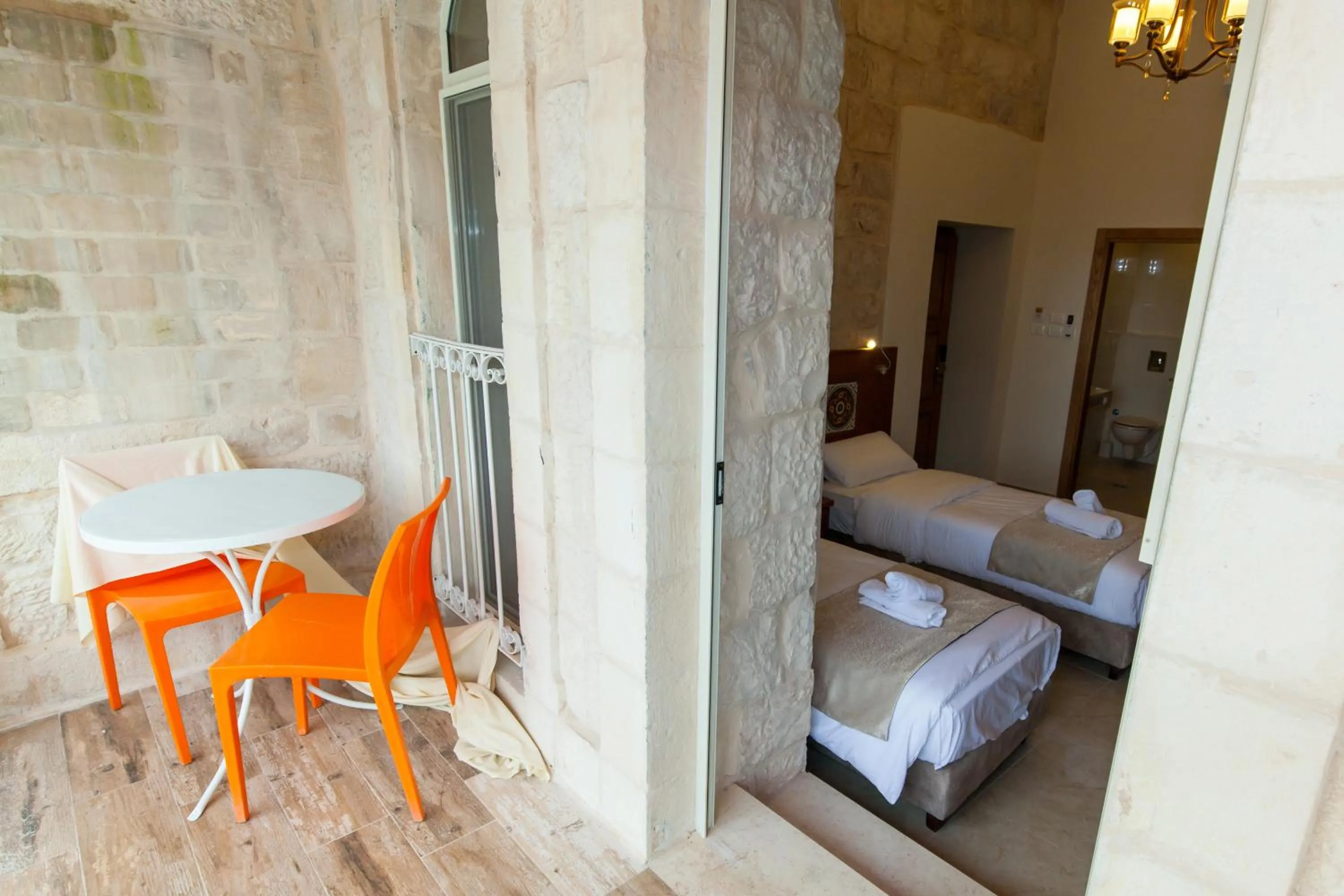 Bedroom, Bed in Azzahra Boutique Hotel & Restaurant - Jerusalem