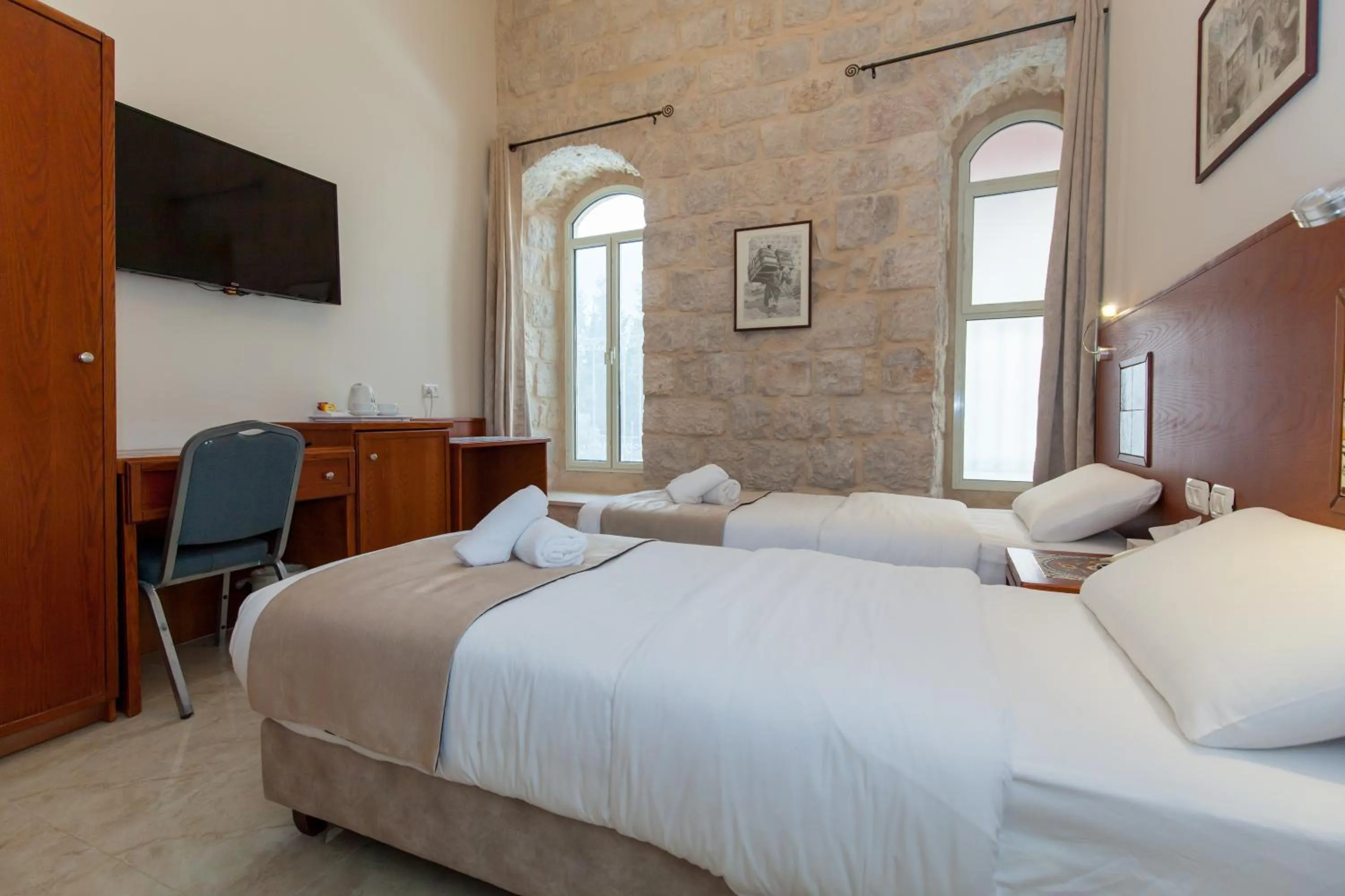 Bedroom, Bed in Azzahra Boutique Hotel & Restaurant - Jerusalem