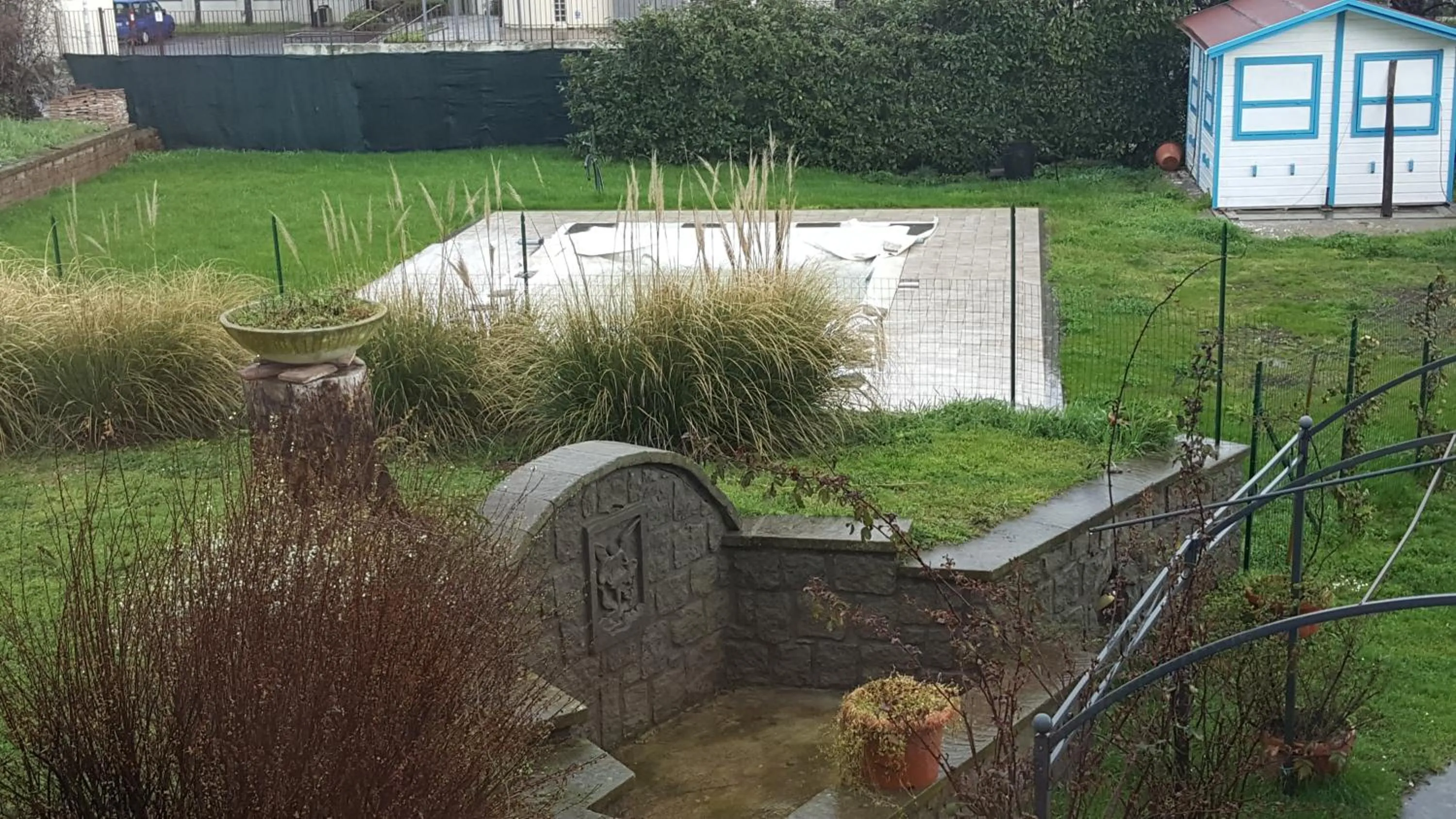 Garden view in B&B Le Cinque Querce