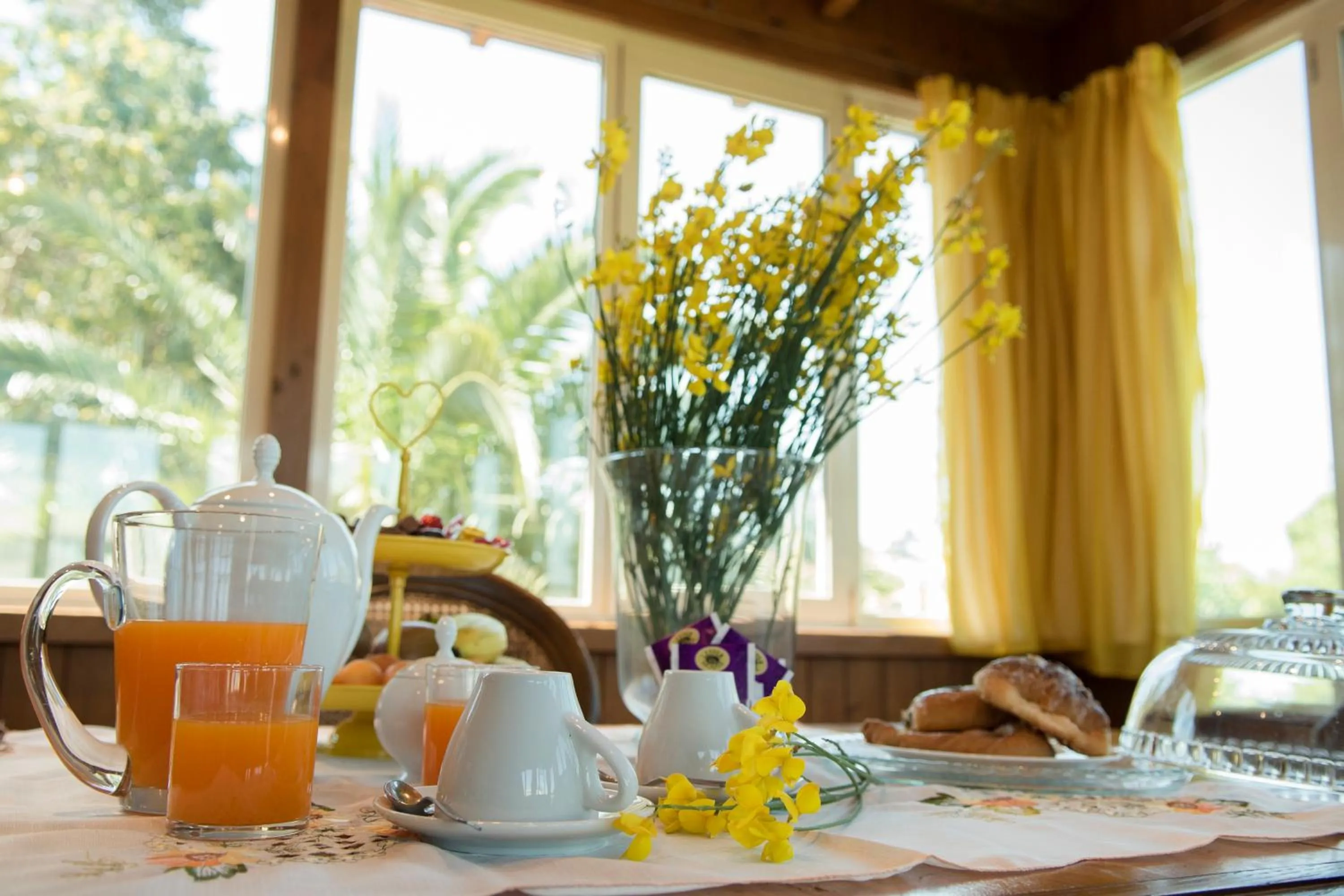 Food and drinks in B&B Le Cinque Querce