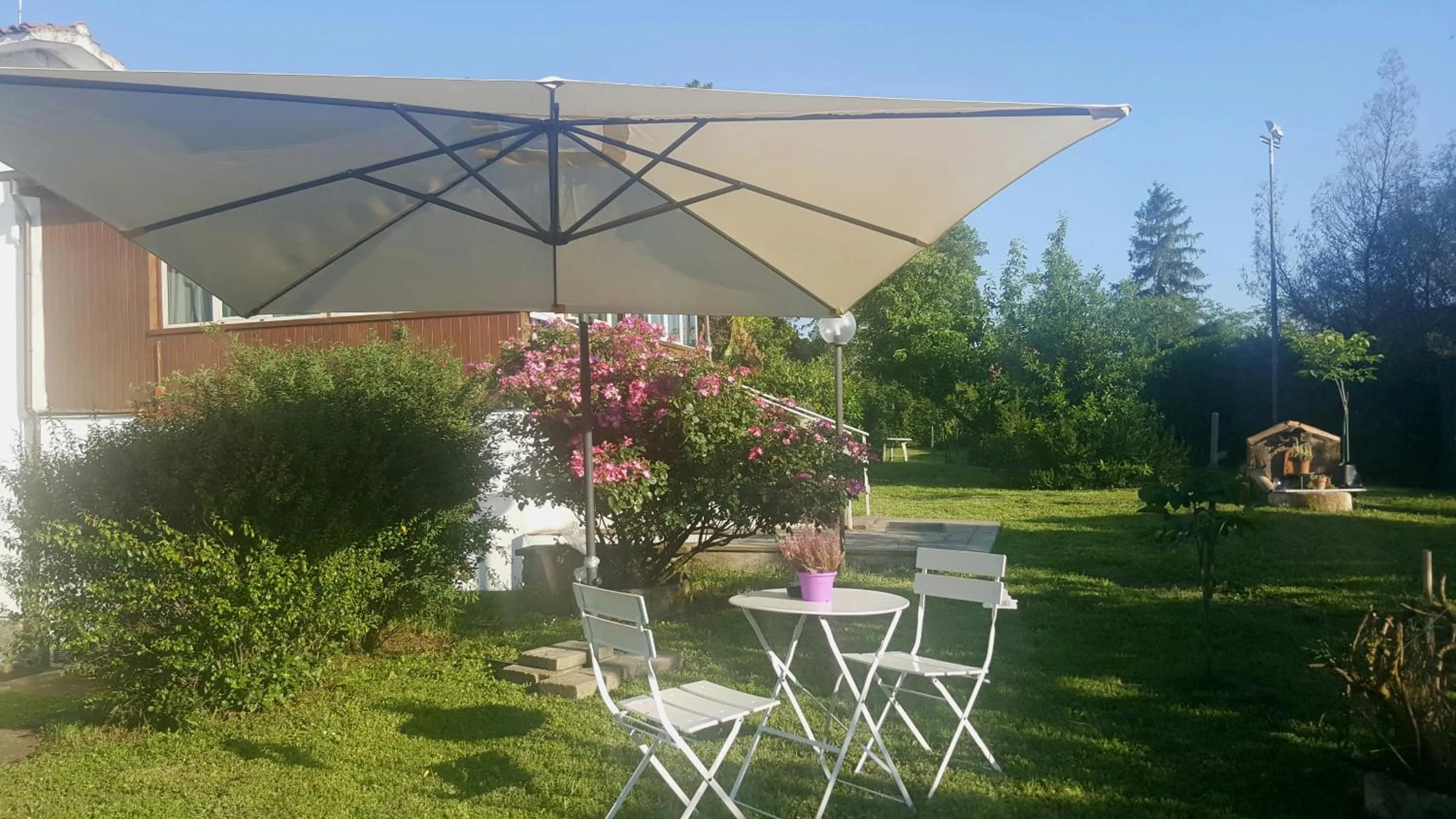 Garden in B&B Le Cinque Querce