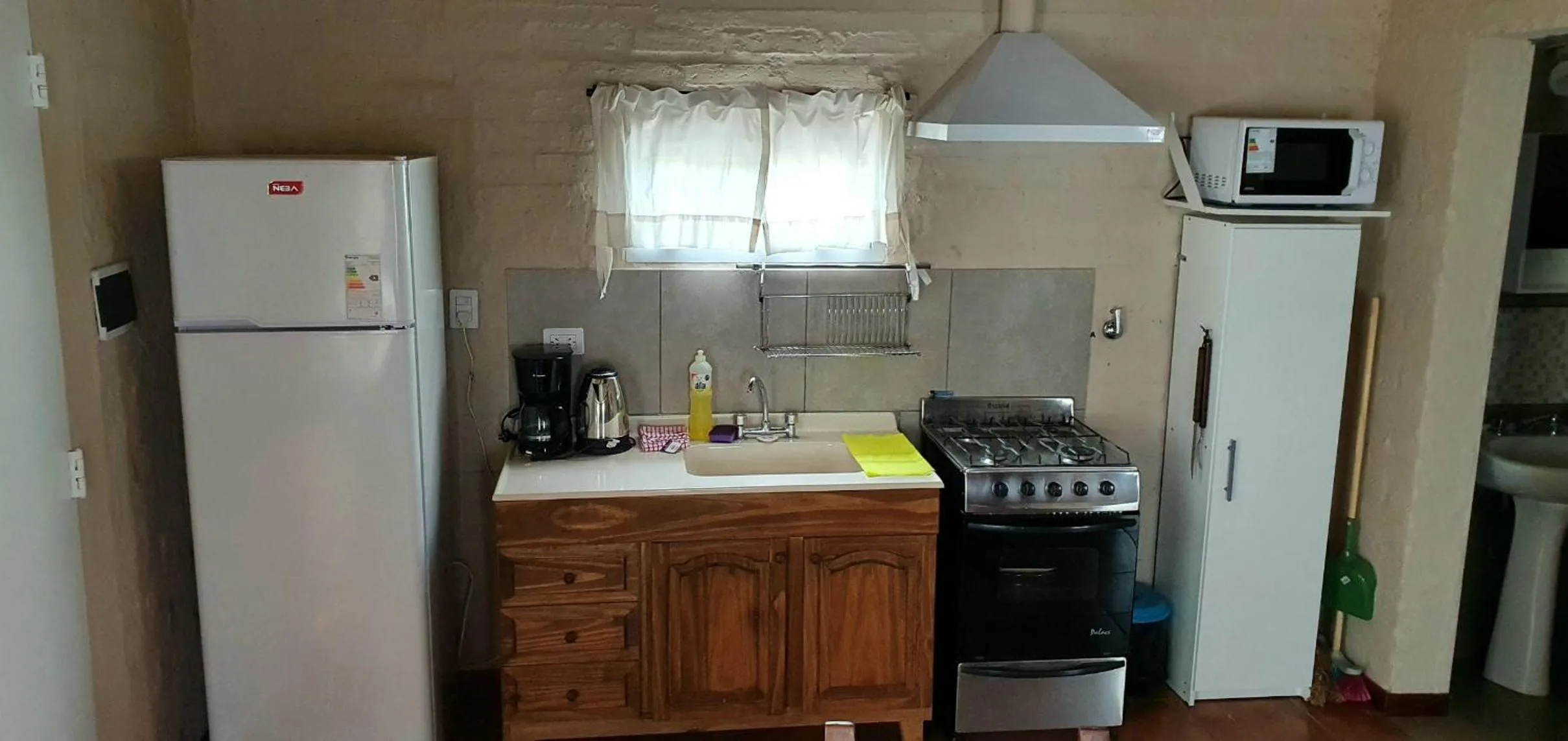 Kitchen or kitchenette in Cabaña del Alto Tupungato