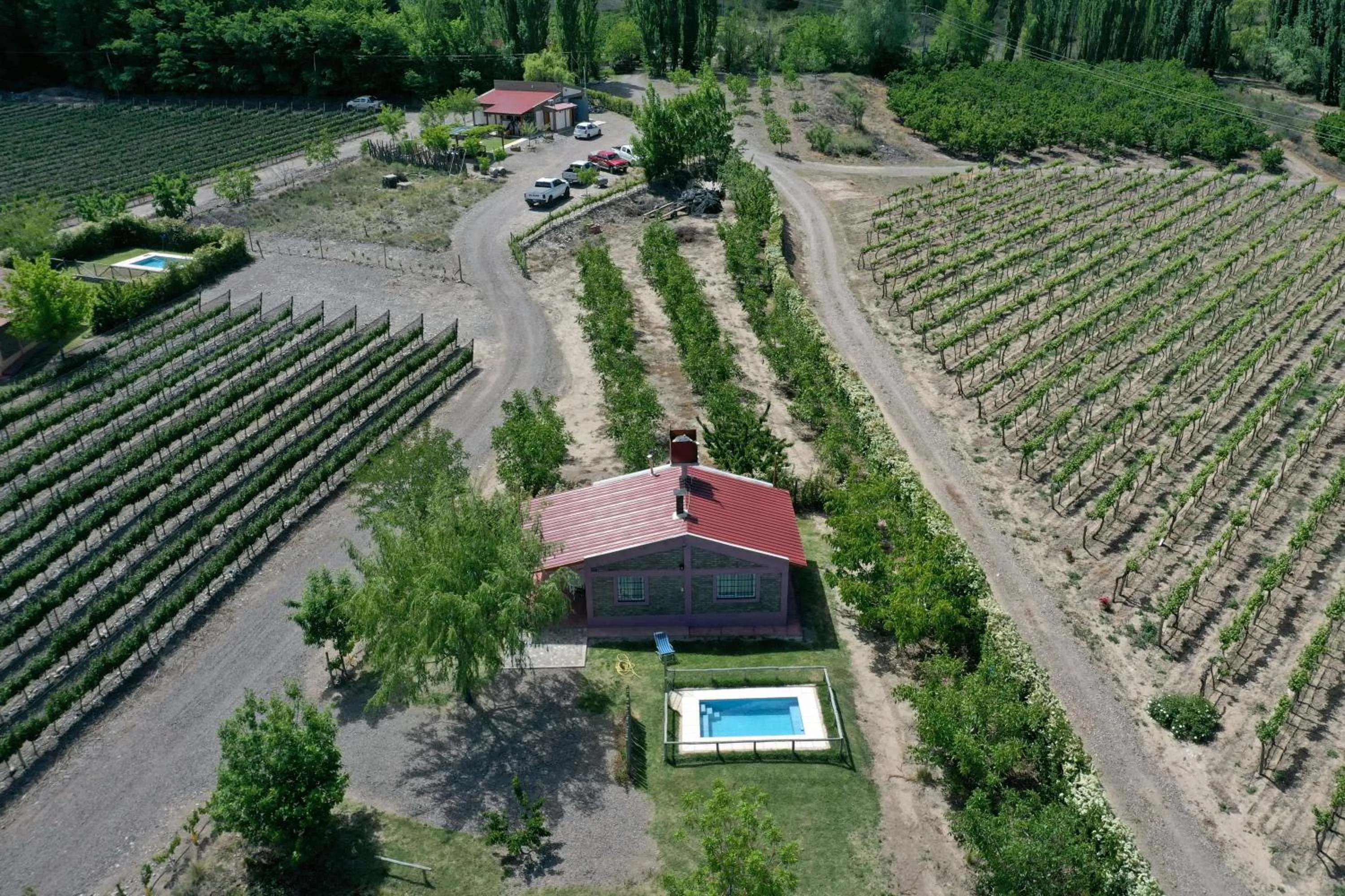 Bird's eye view in Cabaña del Alto Tupungato