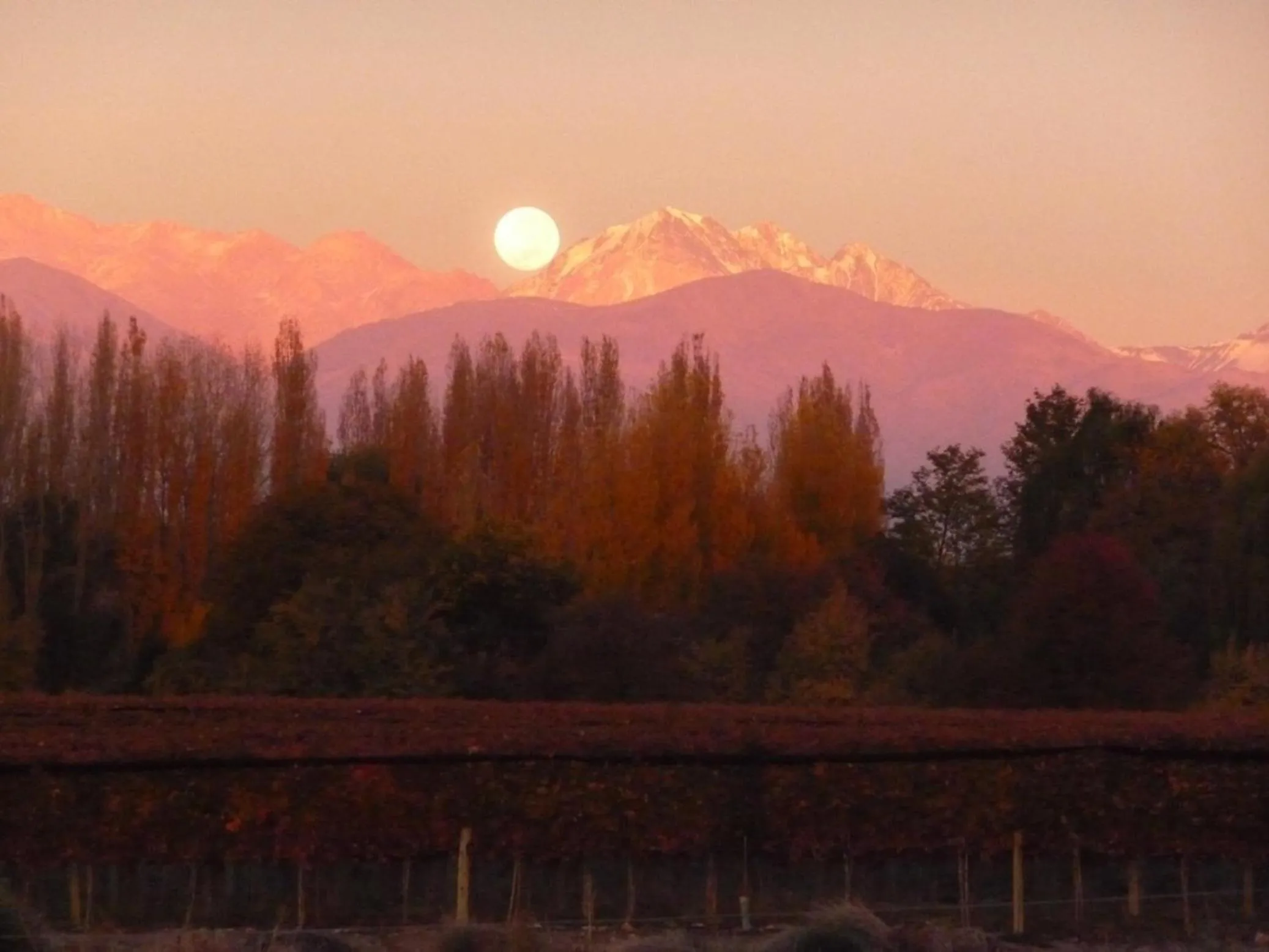 Mountain view in Cabaña del Alto Tupungato