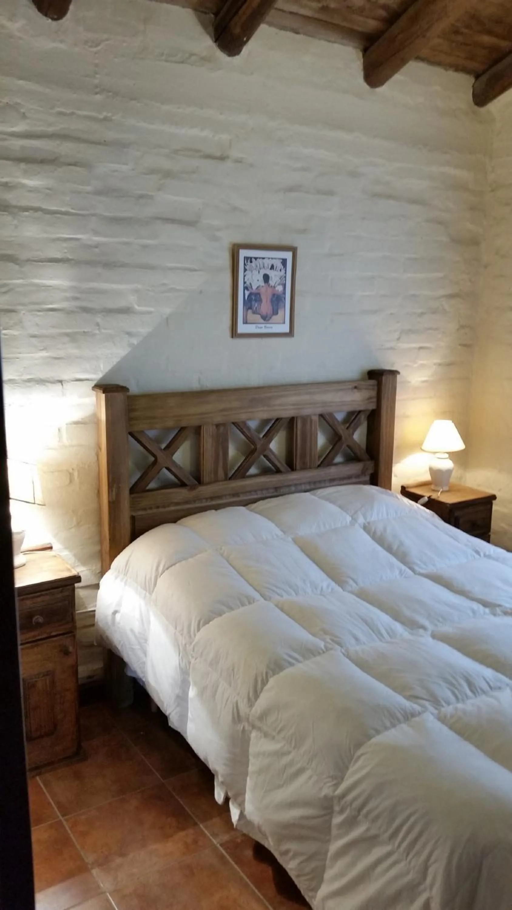Bed in Cabaña del Alto Tupungato