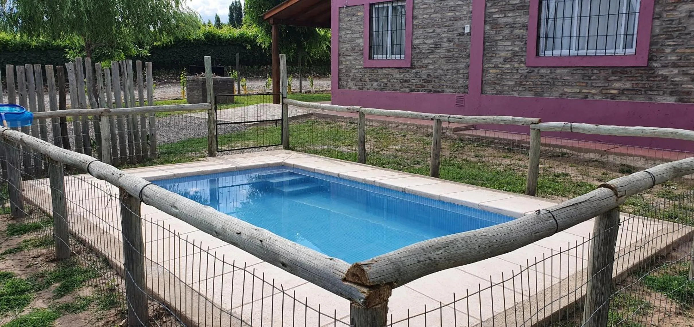 Swimming pool in Cabaña del Alto Tupungato