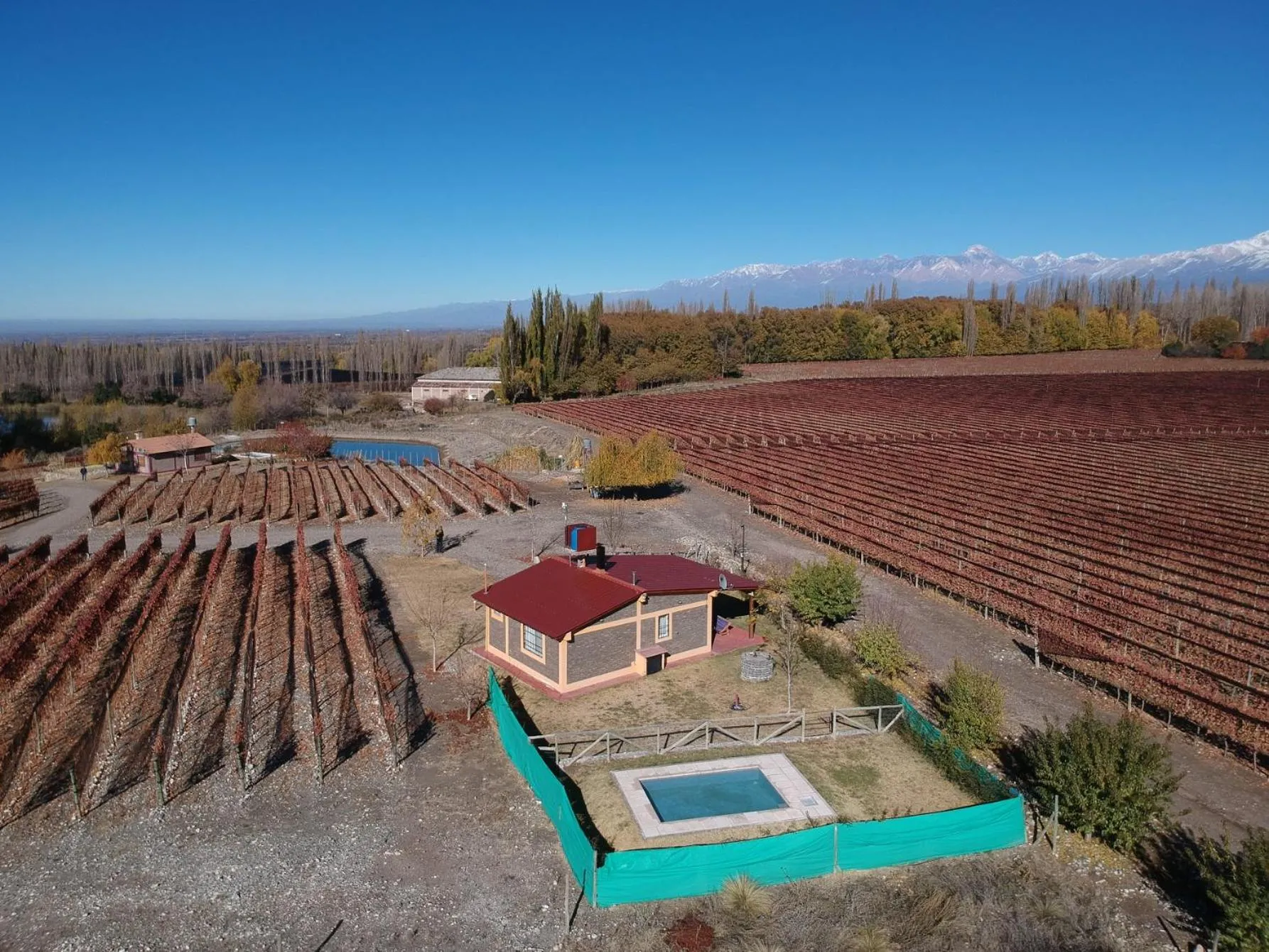 Natural landscape in Cabaña del Alto Tupungato
