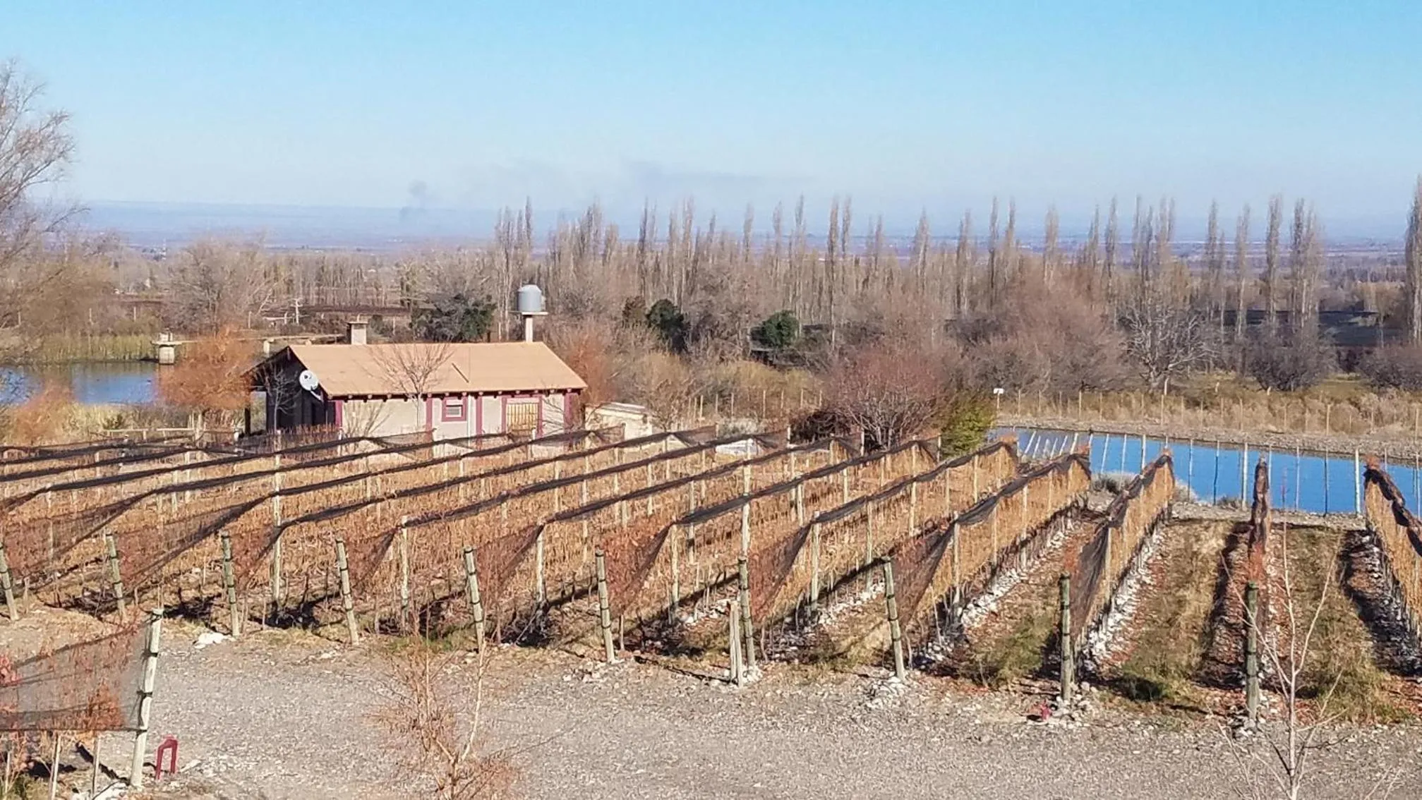 Lake view in Cabaña del Alto Tupungato