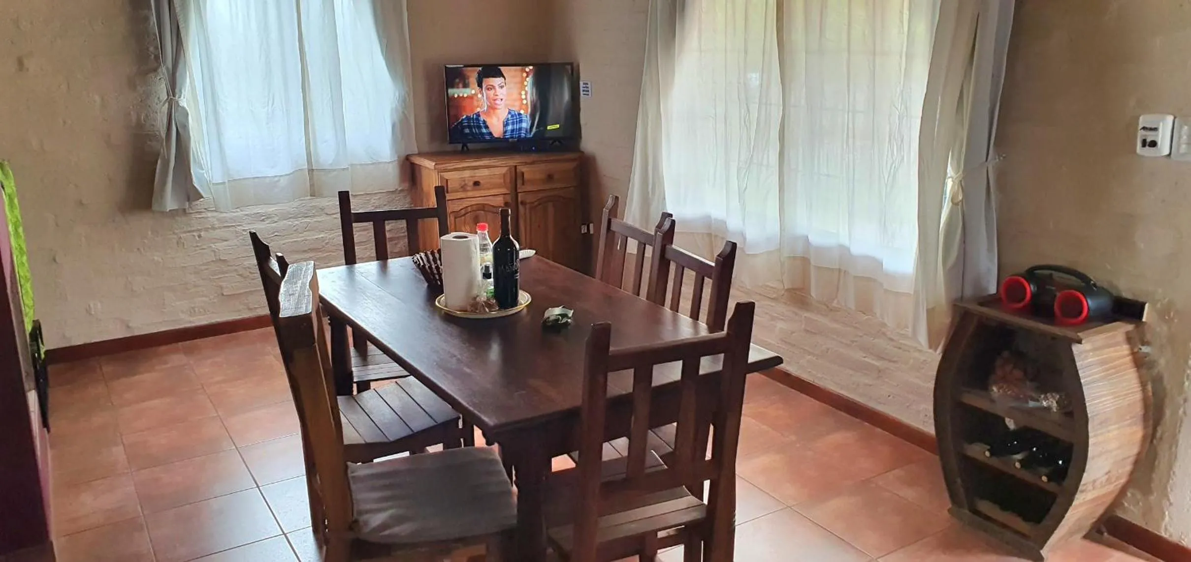 Seating area in Cabaña del Alto Tupungato