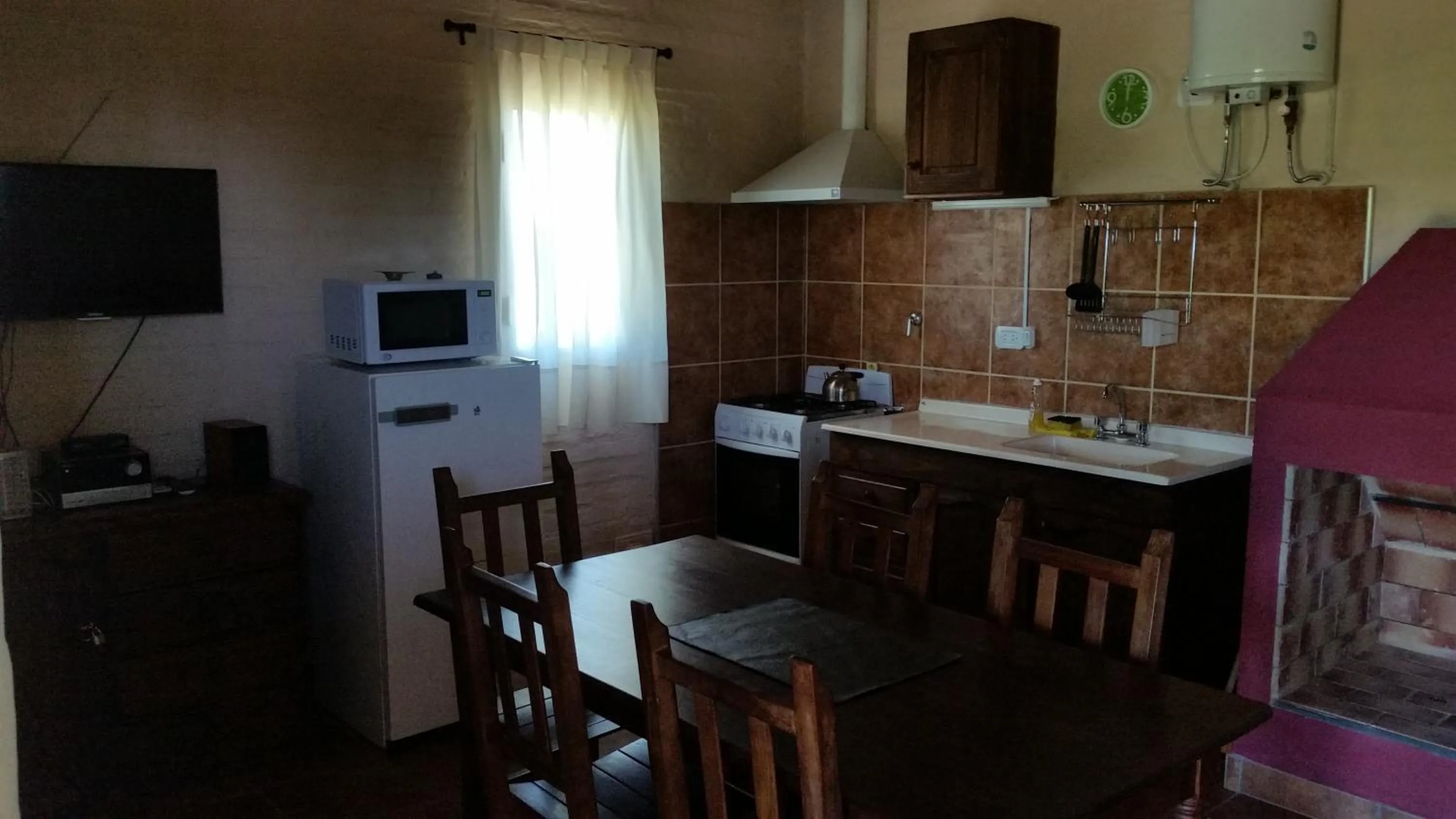 Kitchen or kitchenette in Cabaña del Alto Tupungato