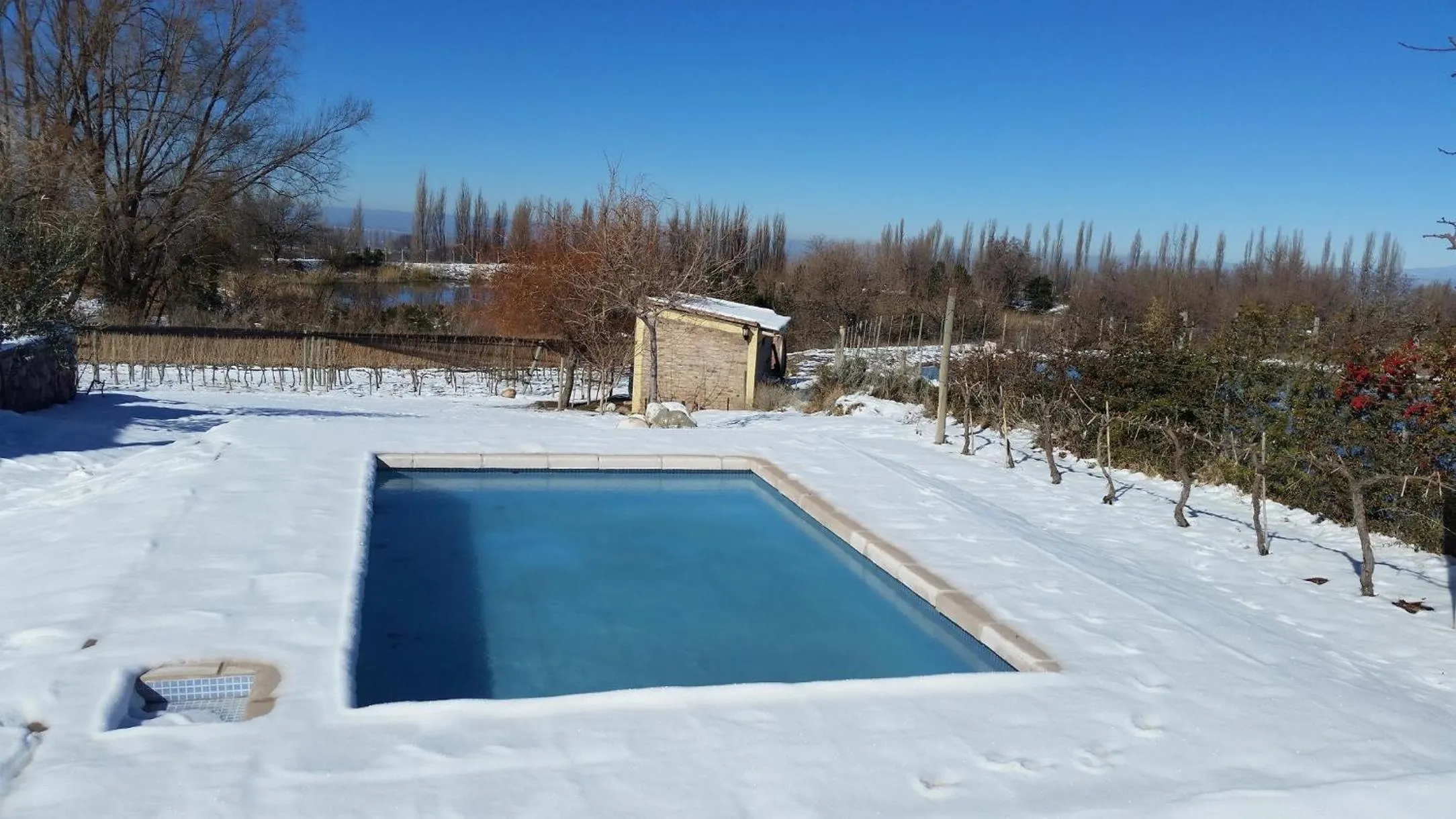 Winter in Cabaña del Alto Tupungato