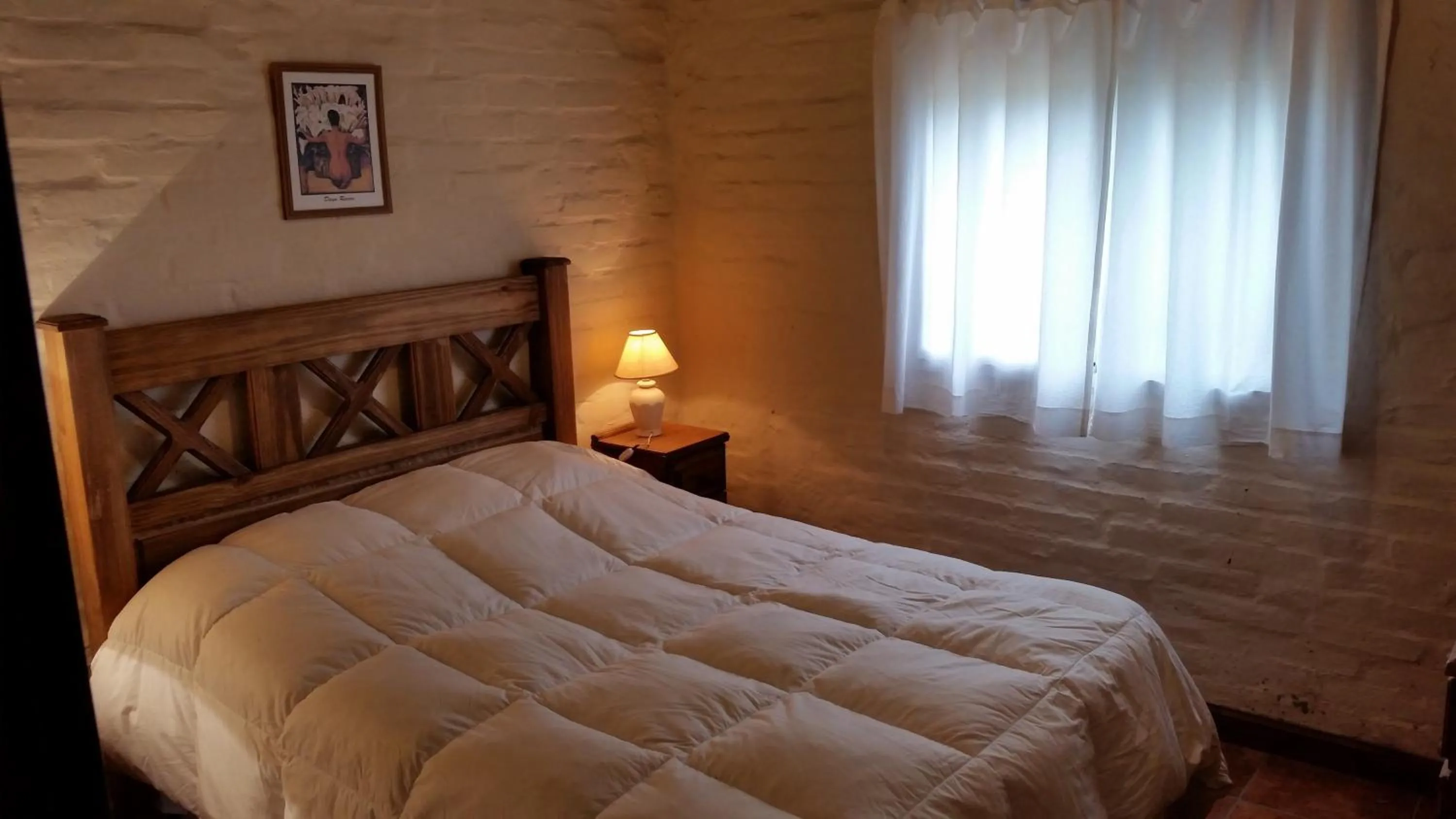 Bedroom, Bed in Cabaña del Alto Tupungato