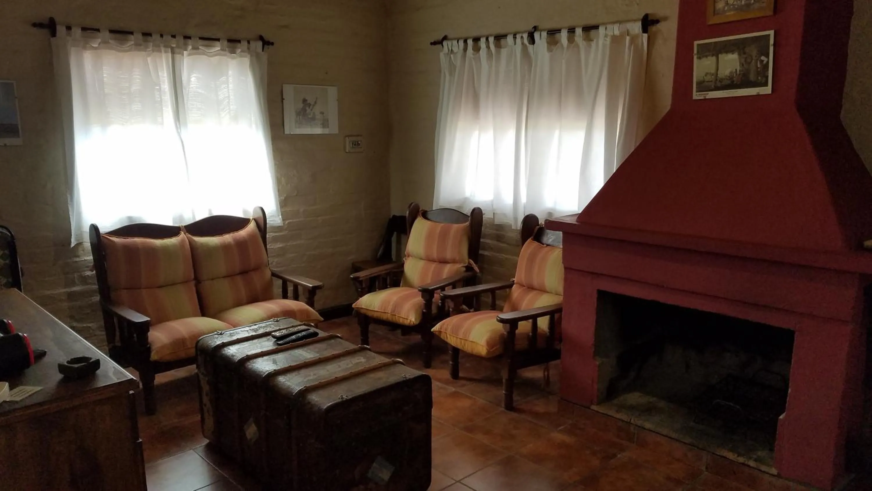 Living room in Cabaña del Alto Tupungato