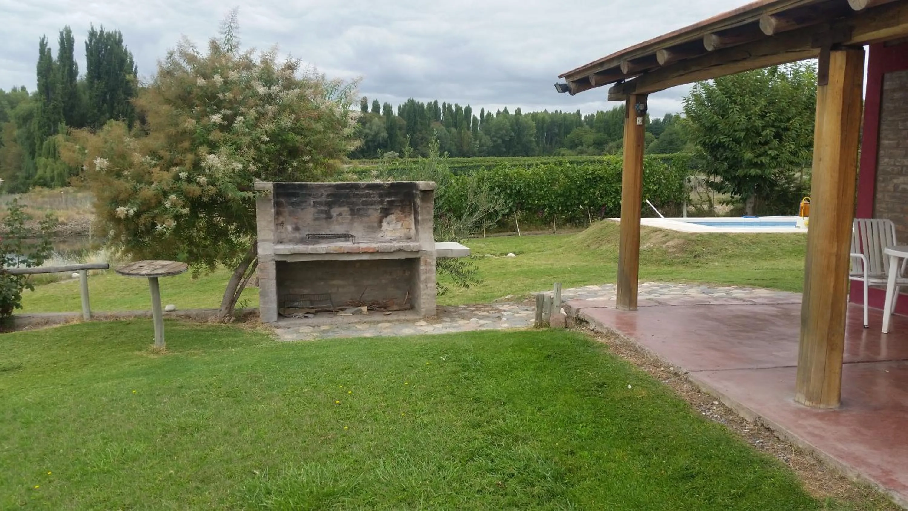 Garden view in Cabaña del Alto Tupungato