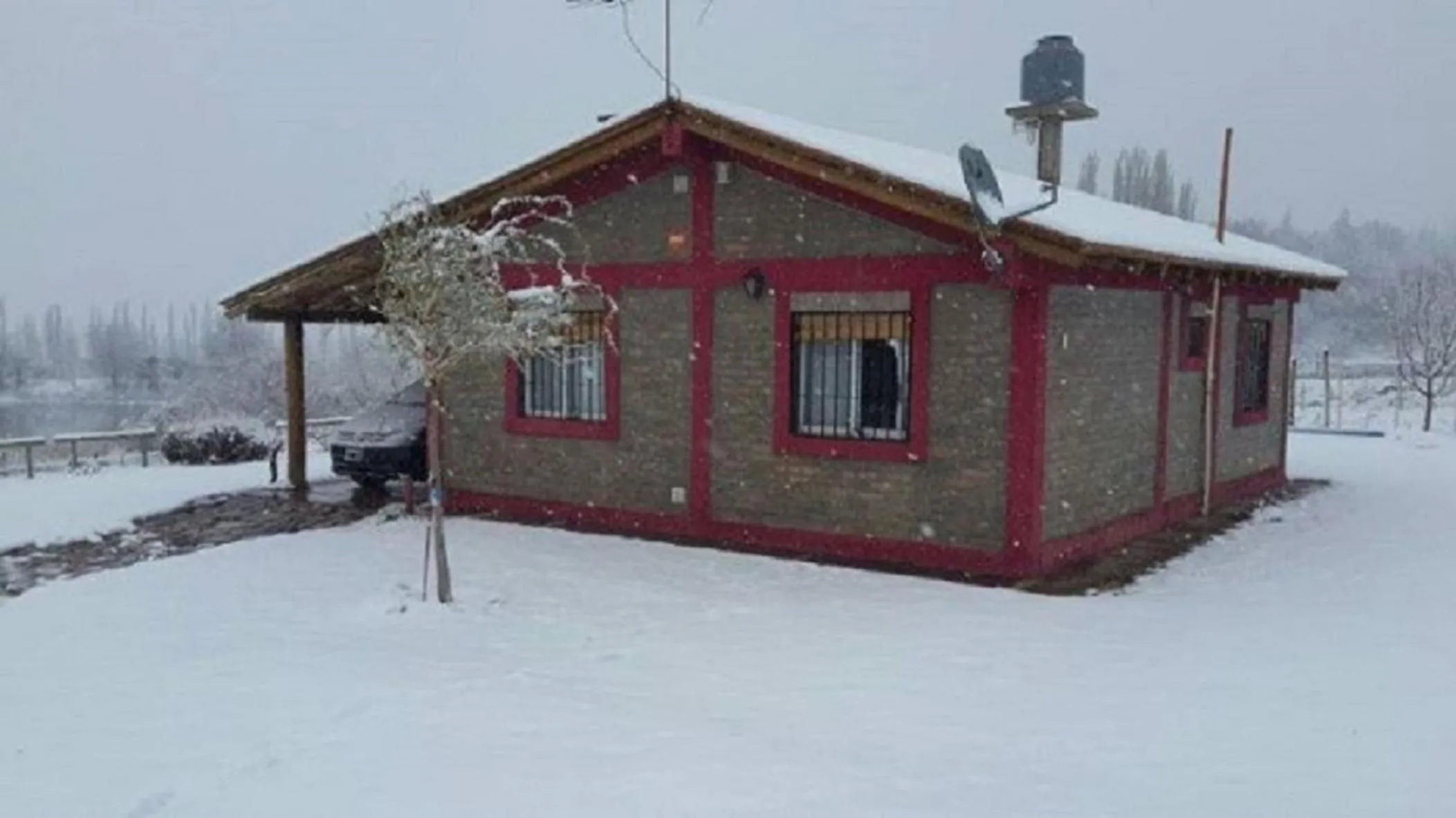 Winter in Cabaña del Alto Tupungato
