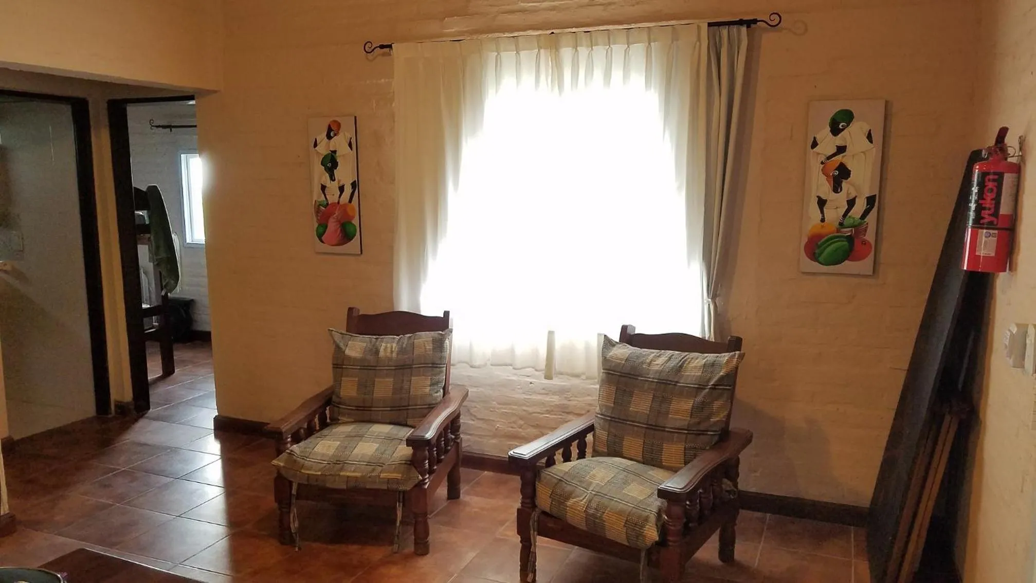 Living room in Cabaña del Alto Tupungato