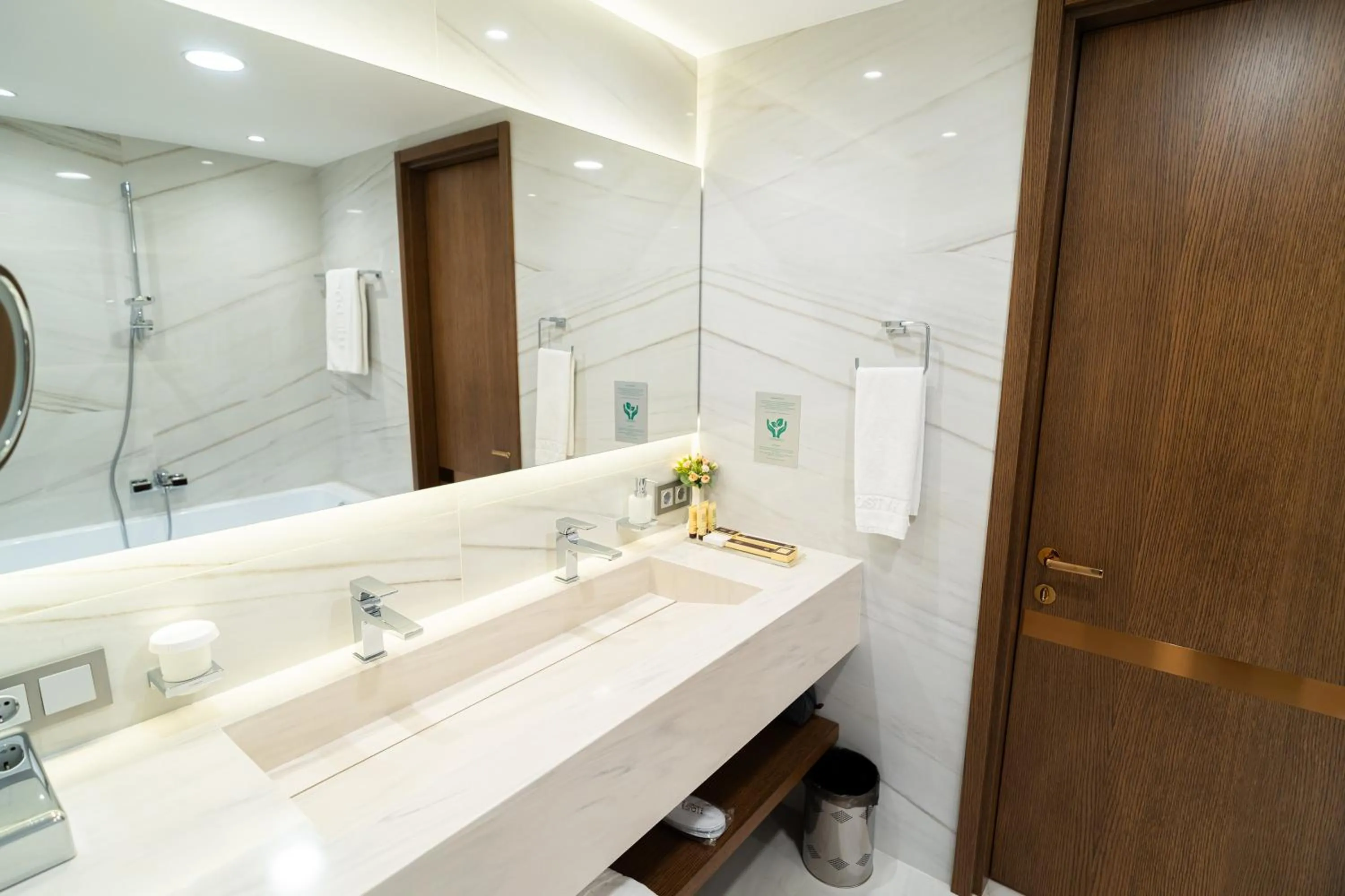 Bathroom in The Dostyk Hotel