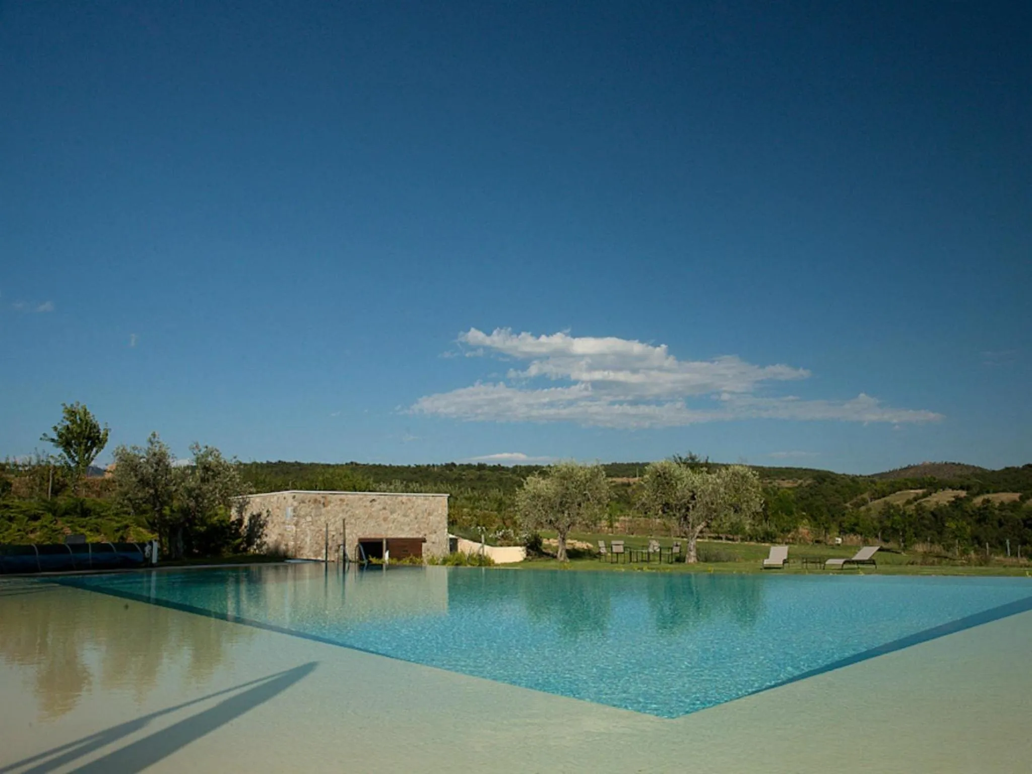 Swimming pool in Tenuta Ponziani Wine Resort&Spa