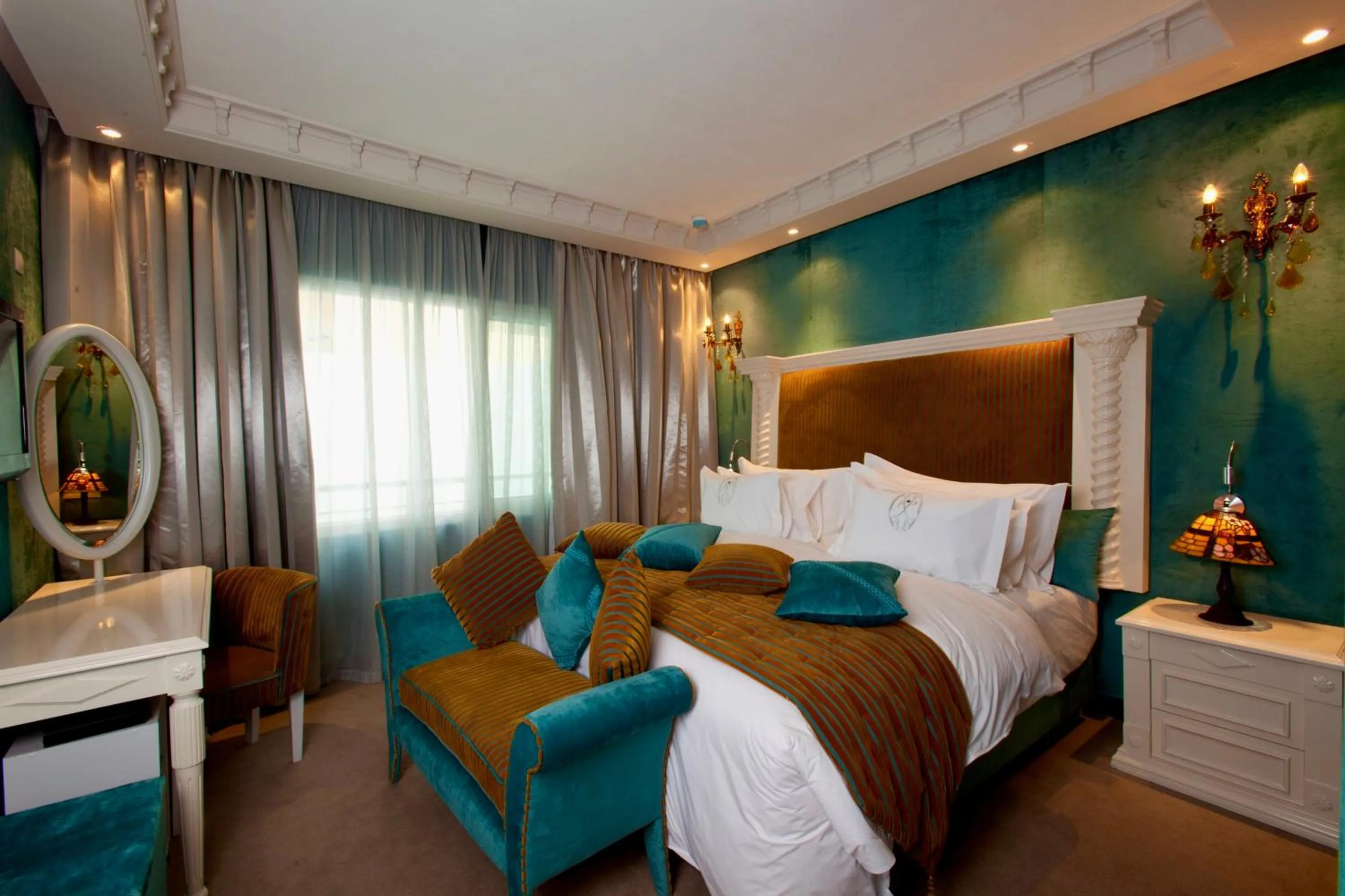 Bedroom, Bed in Art Palace Suites & Spa