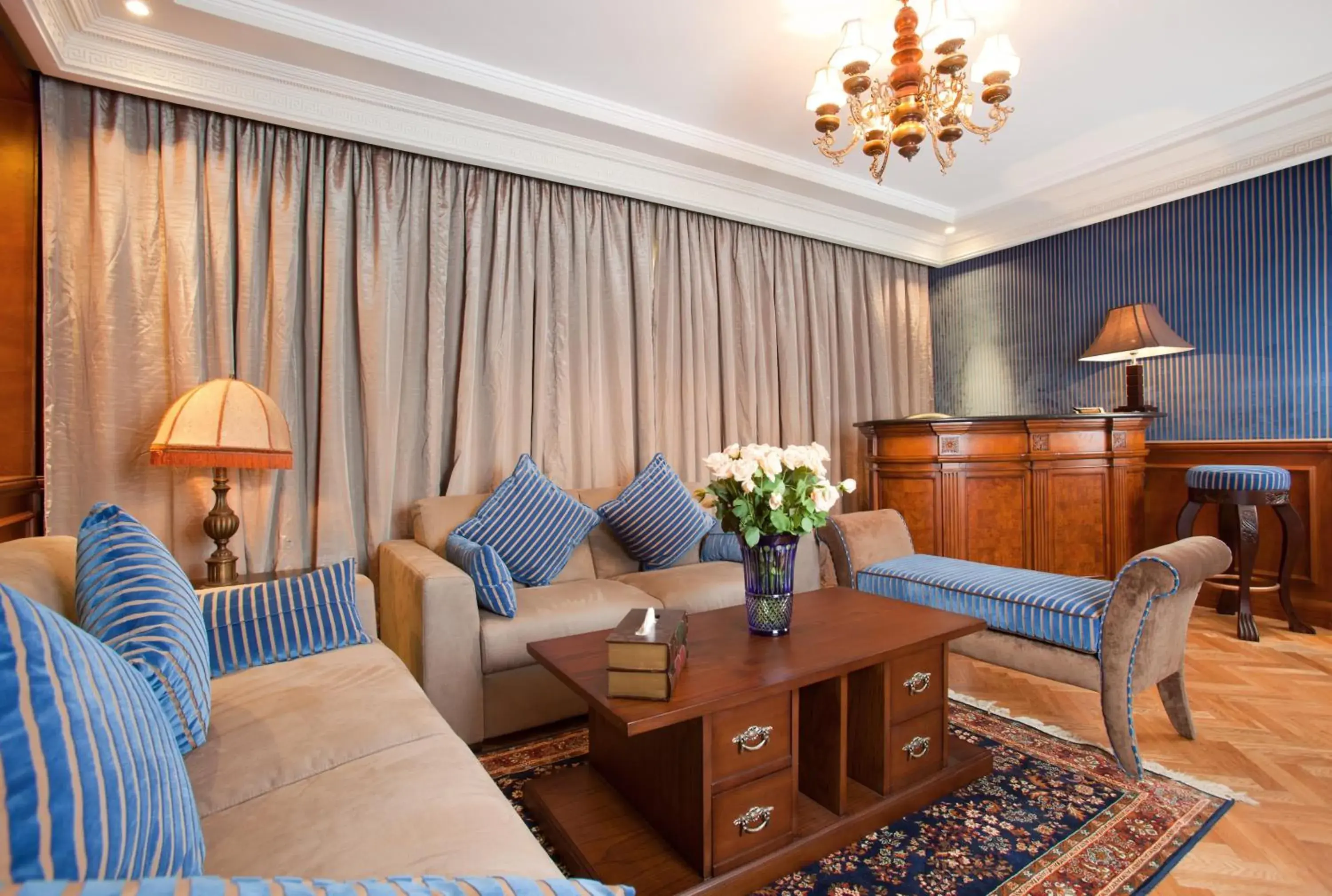 Living room in Art Palace Suites & Spa Living room in Art Palace Suites & Spa