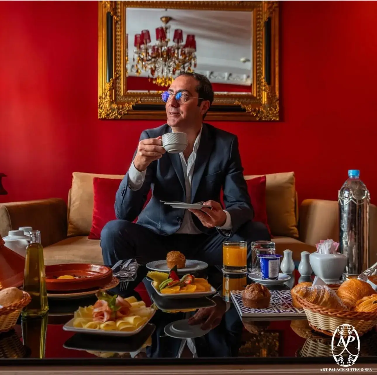 Breakfast in Art Palace Suites & Spa Breakfast in Art Palace Suites & Spa