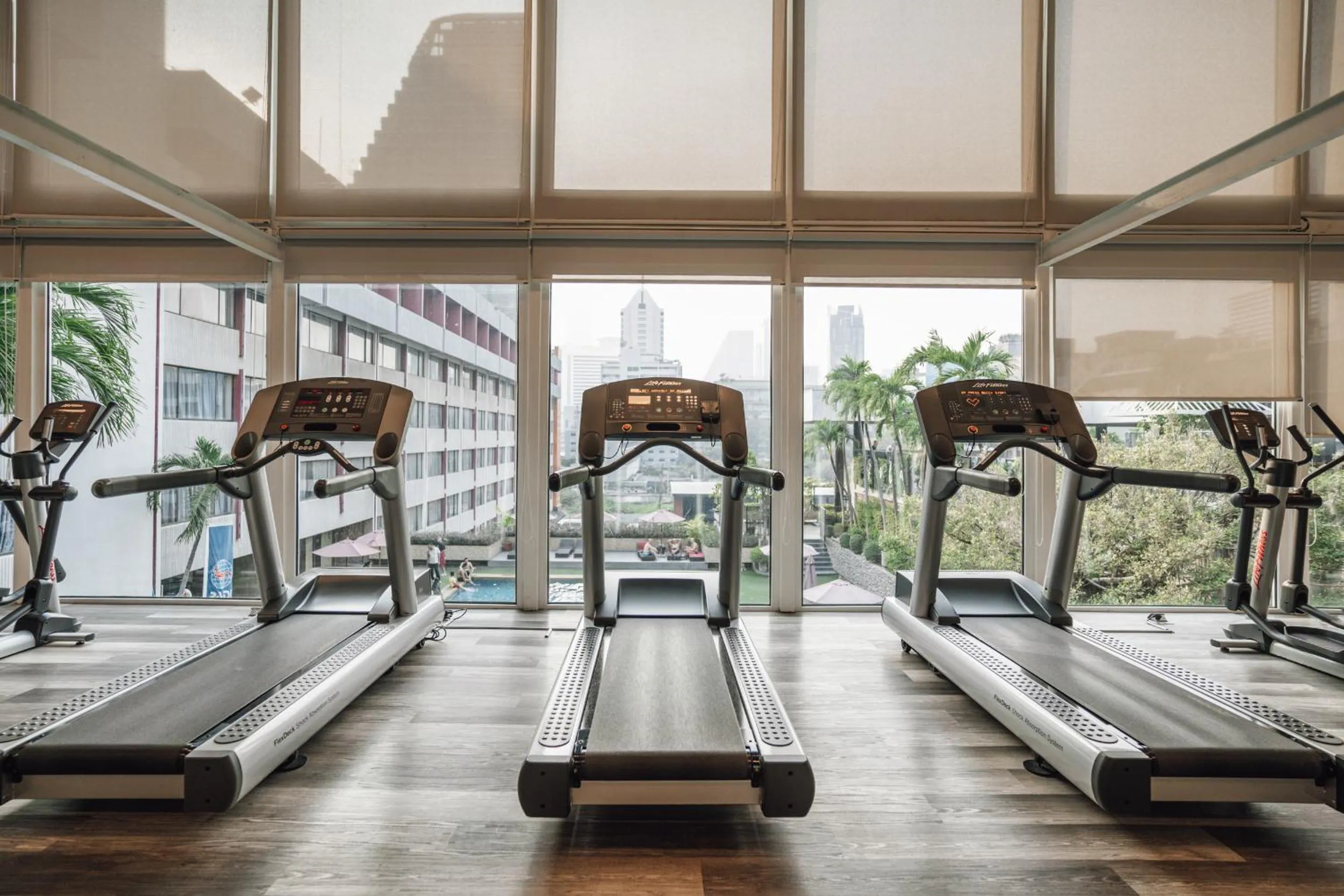 Fitness centre/facilities in Ambassador Hotel Bangkok