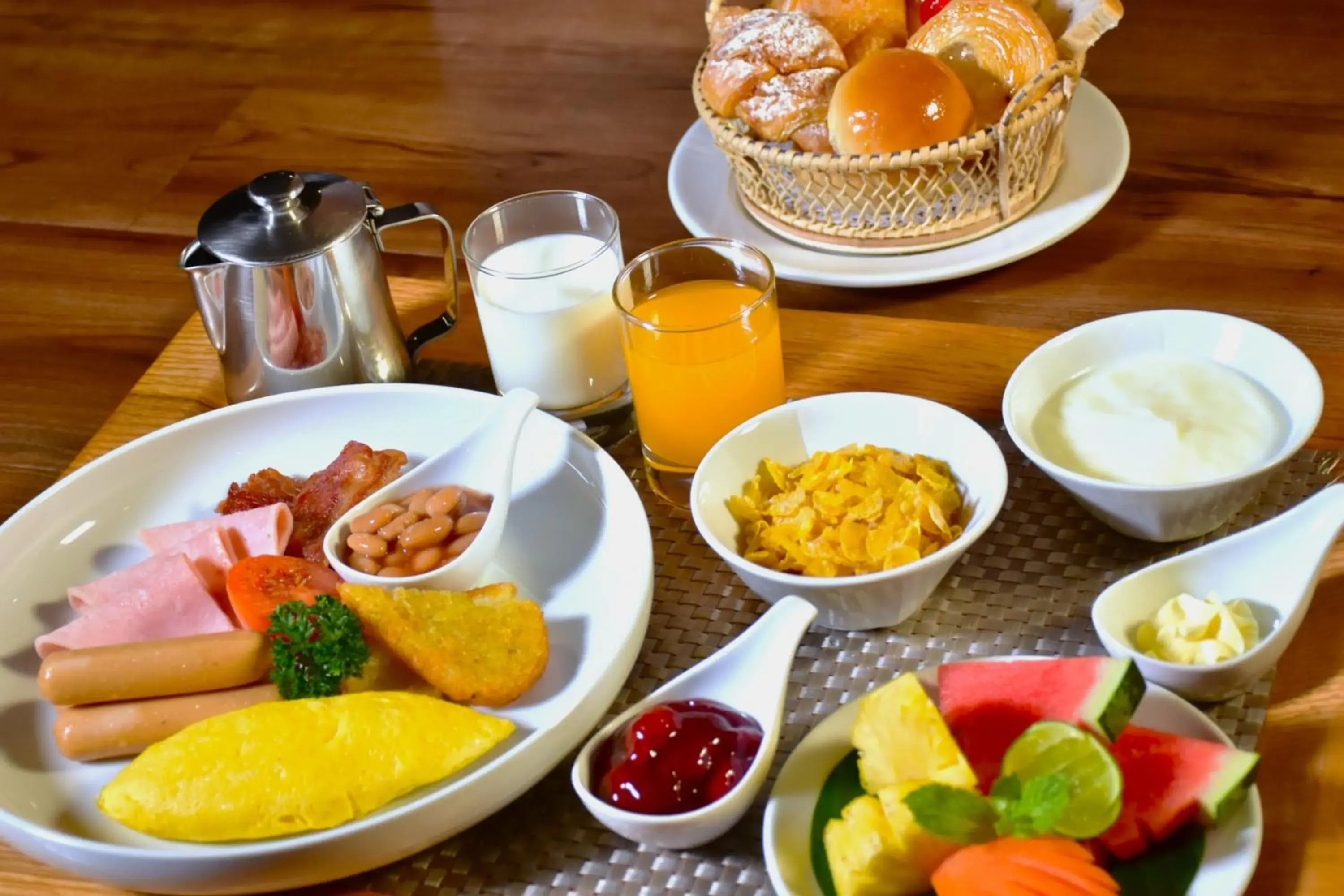 Breakfast in Ambassador Hotel Bangkok Breakfast in Ambassador Hotel Bangkok