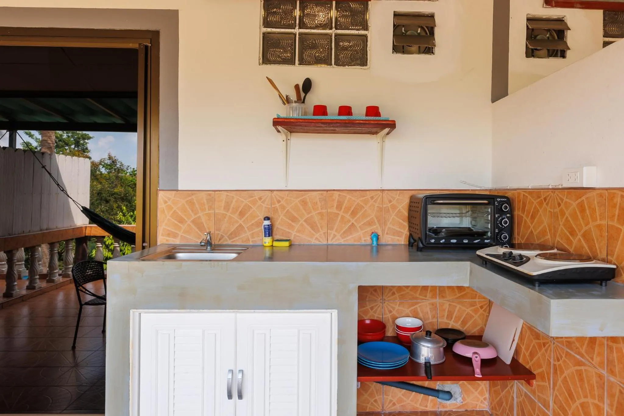 Kitchen or kitchenette in Baan Kiao