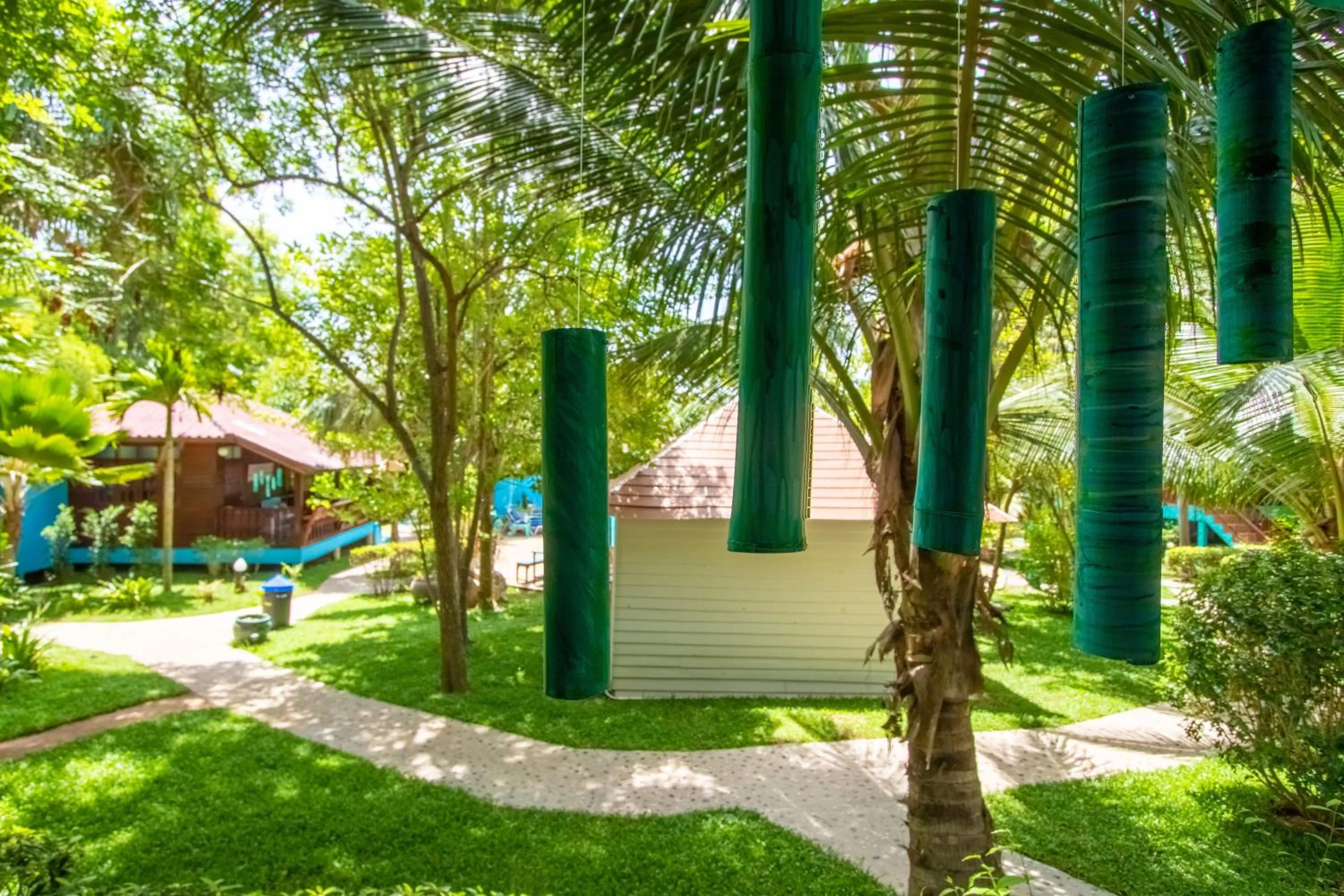 Facade/entrance in Baan Kiao