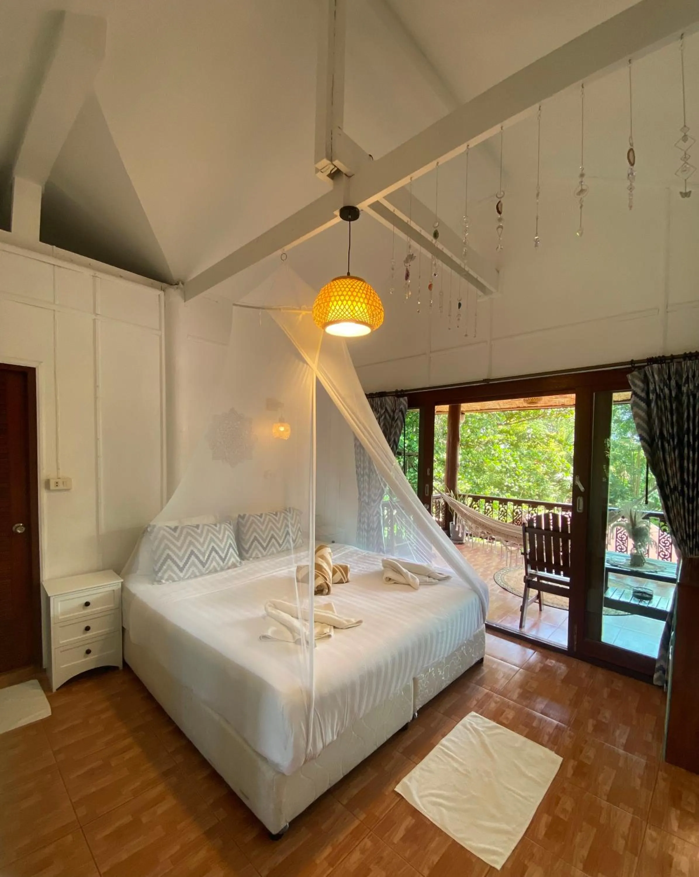 Bedroom, Bed in Baan Kiao