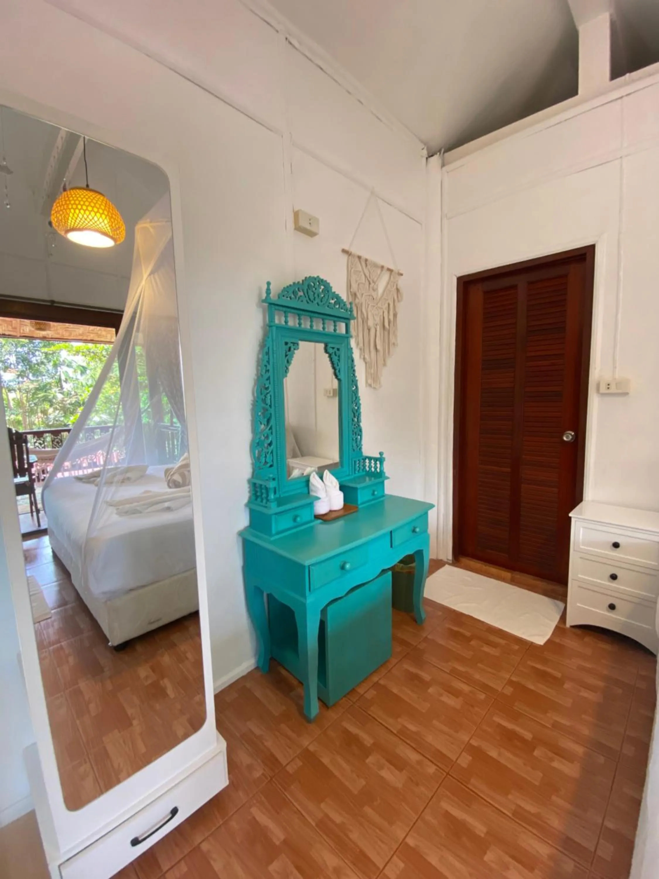 Bedroom, Bed in Baan Kiao