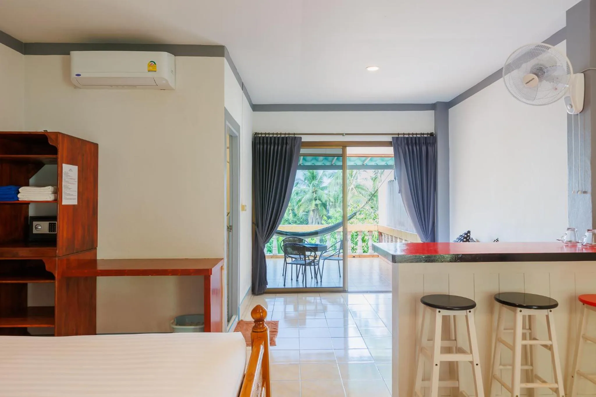 Seating area in Baan Kiao