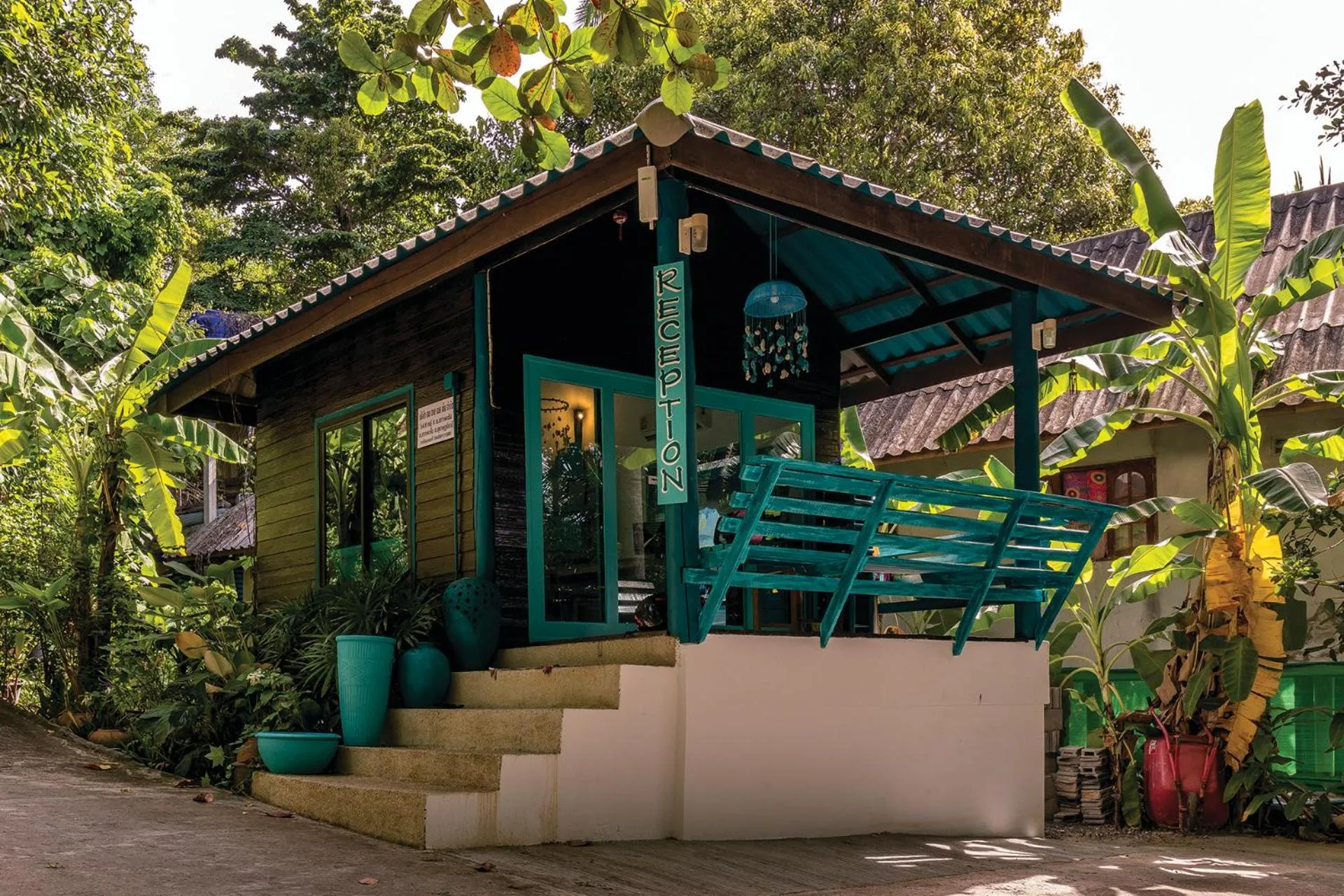 Lobby or reception in Baan Kiao