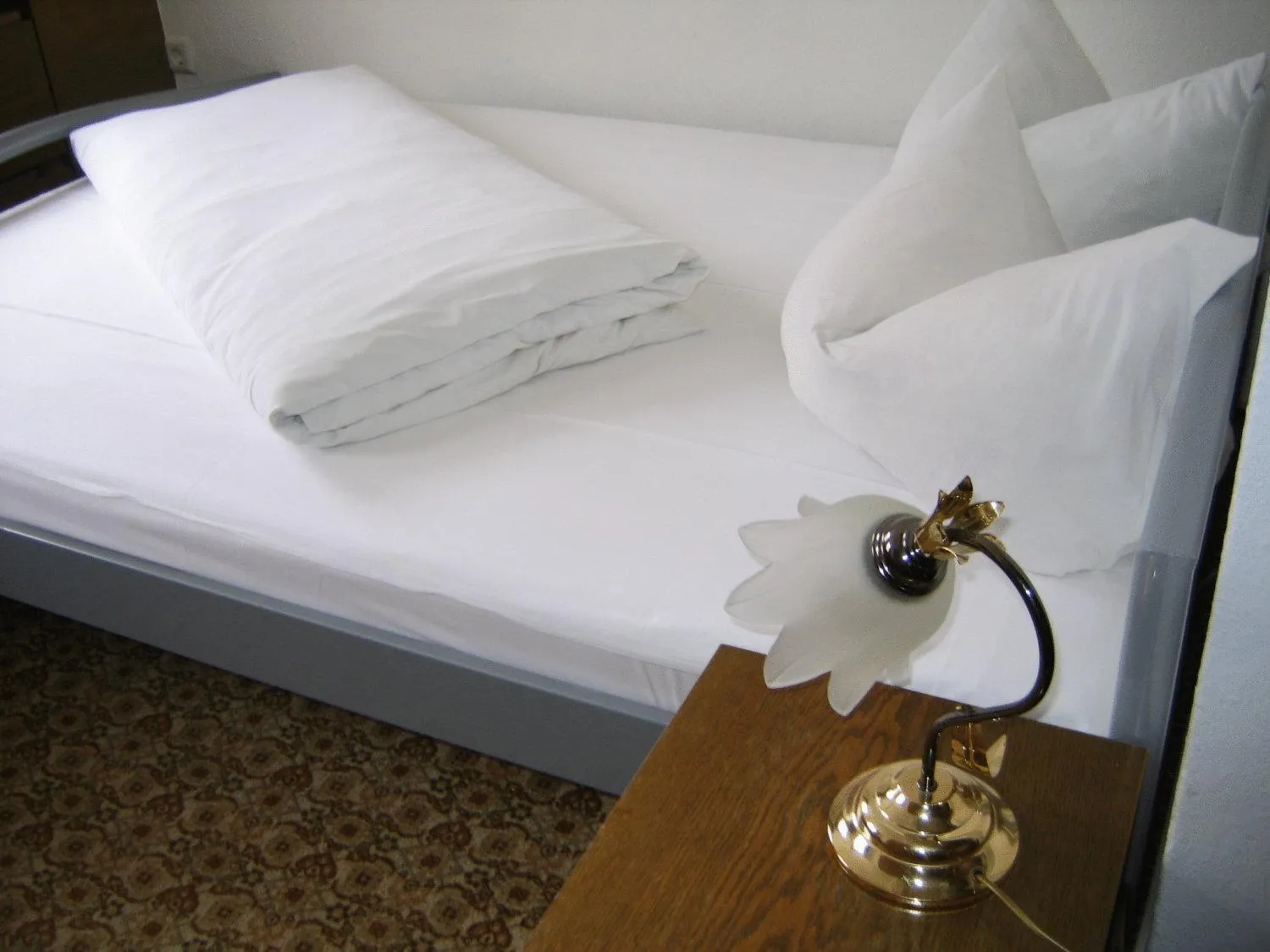 Bed in Eintracht Hotel