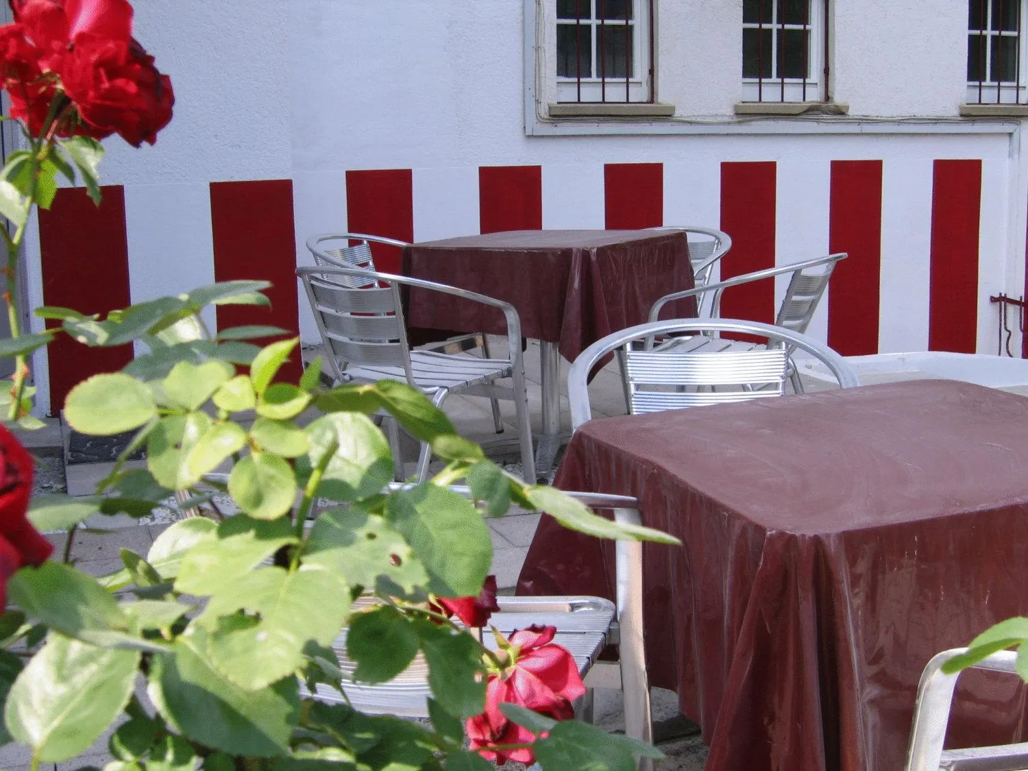 Balcony/Terrace in Eintracht Hotel
