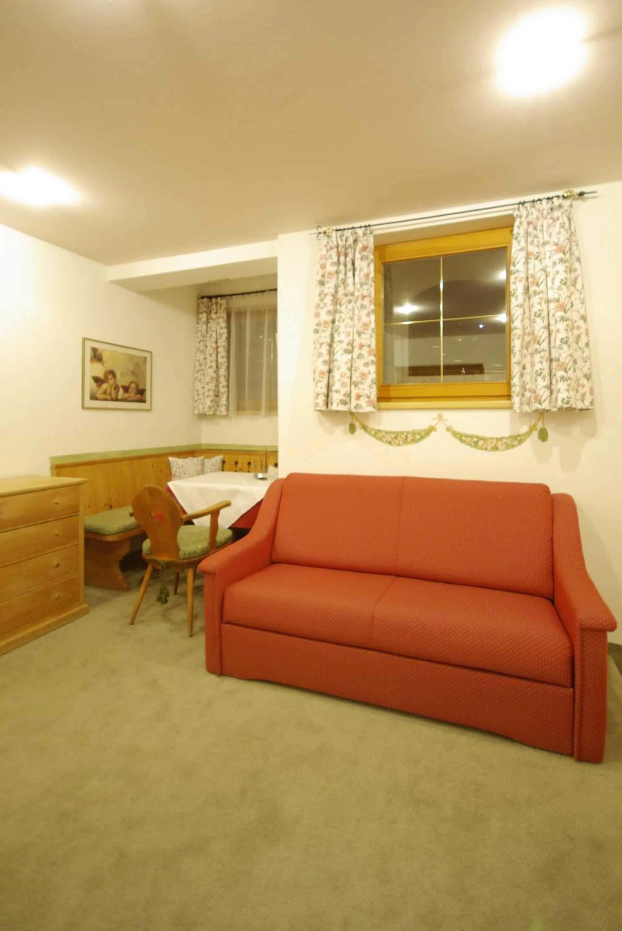 Seating area in Hubertusklause